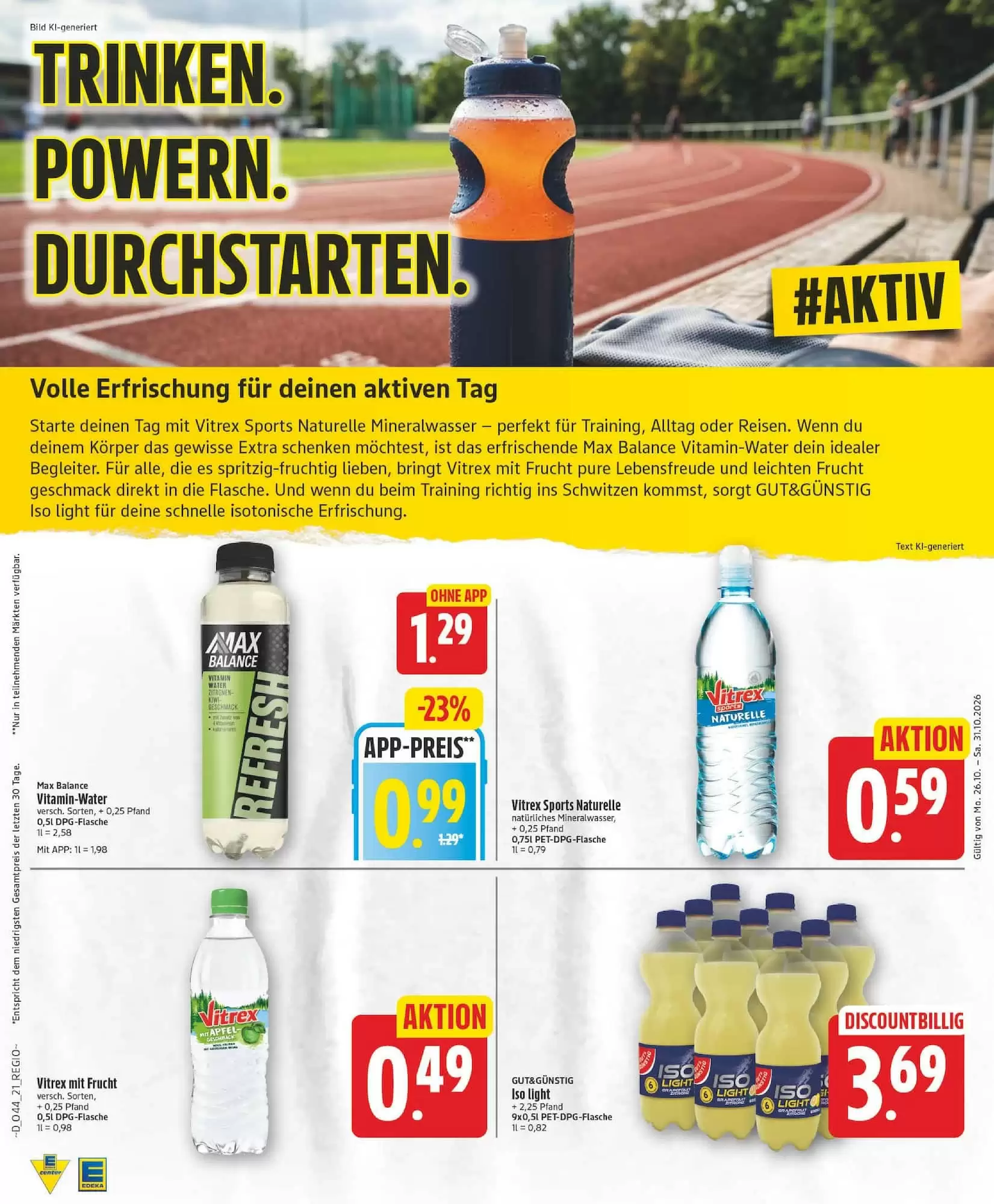 Edeka Prospekt (ab 26.10.2026) zum Blättern - Seite 21