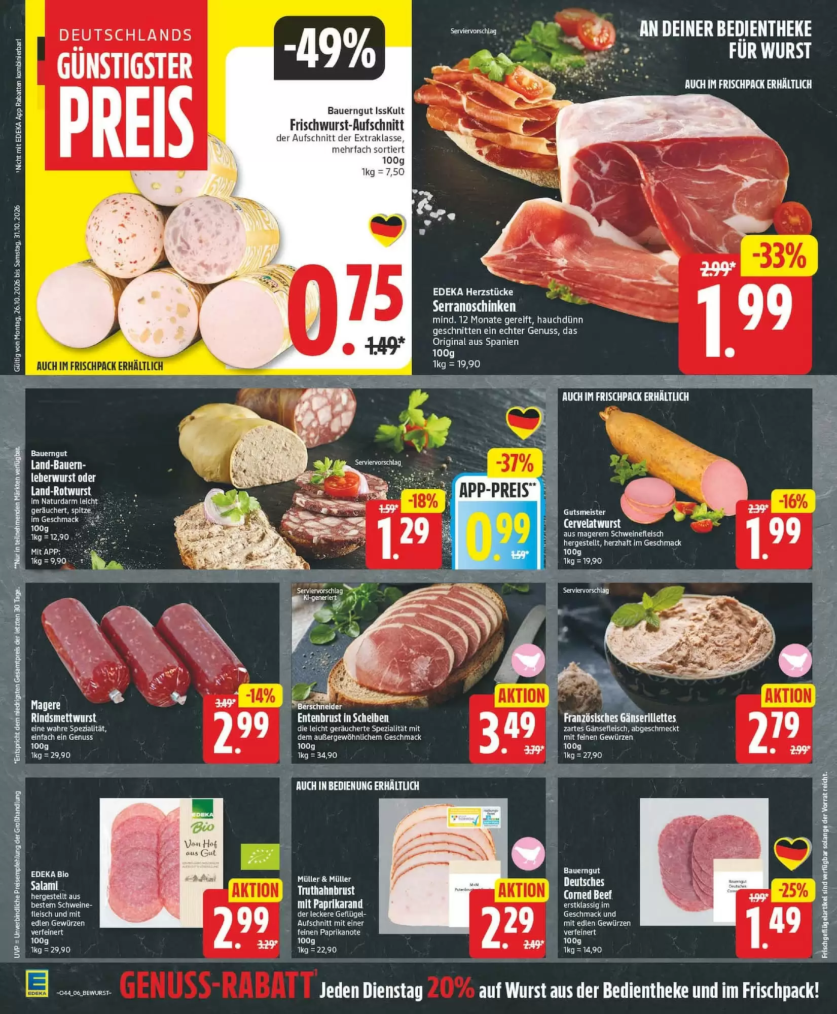 Edeka Prospekt (ab 26.10.2026) zum Blättern - Seite 6