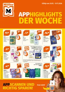 Müller Prospekt (ab 26.10.2026) zum Blättern