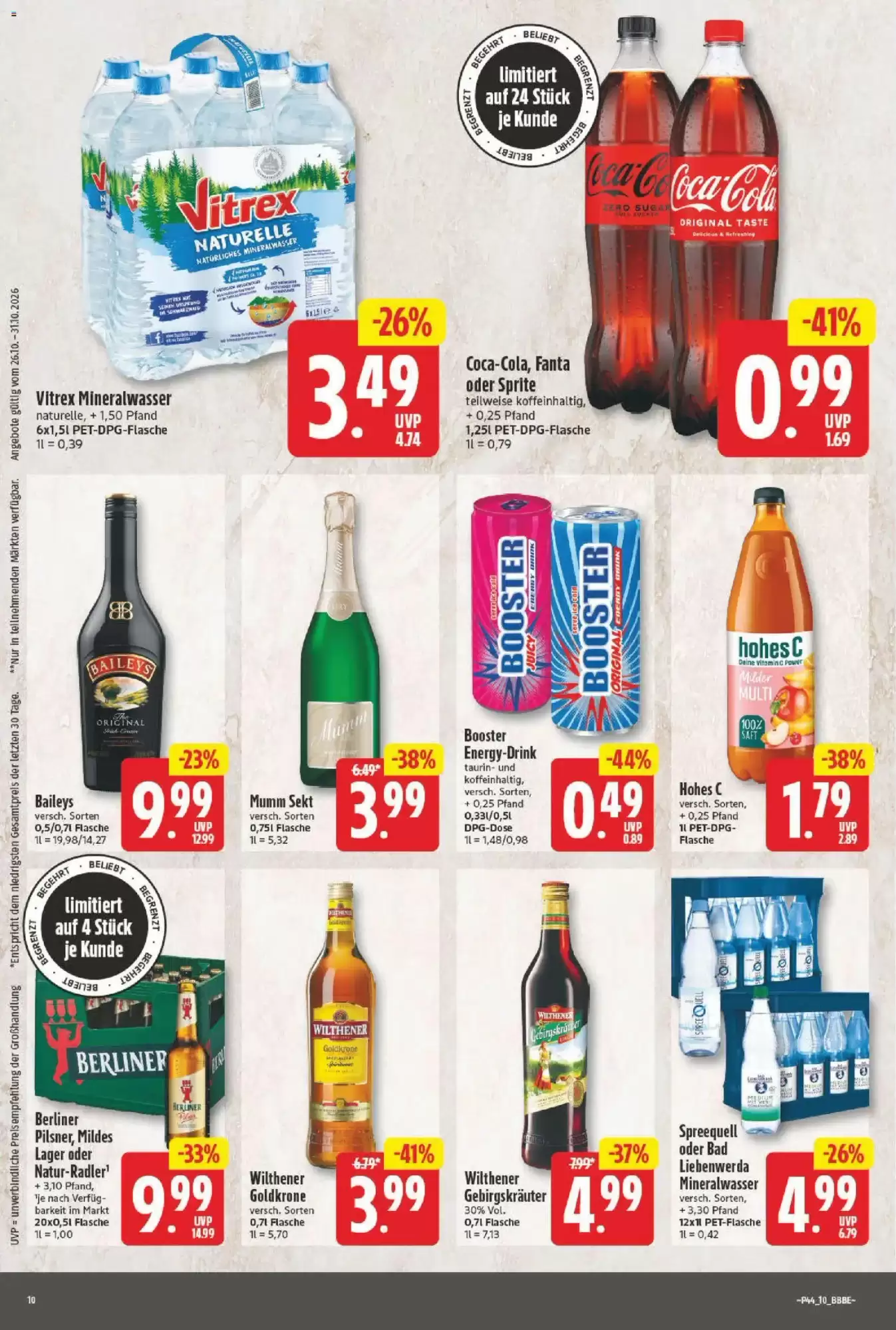 NP Discount Prospekt (ab 26.10.2026) zum Blättern - Seite 10