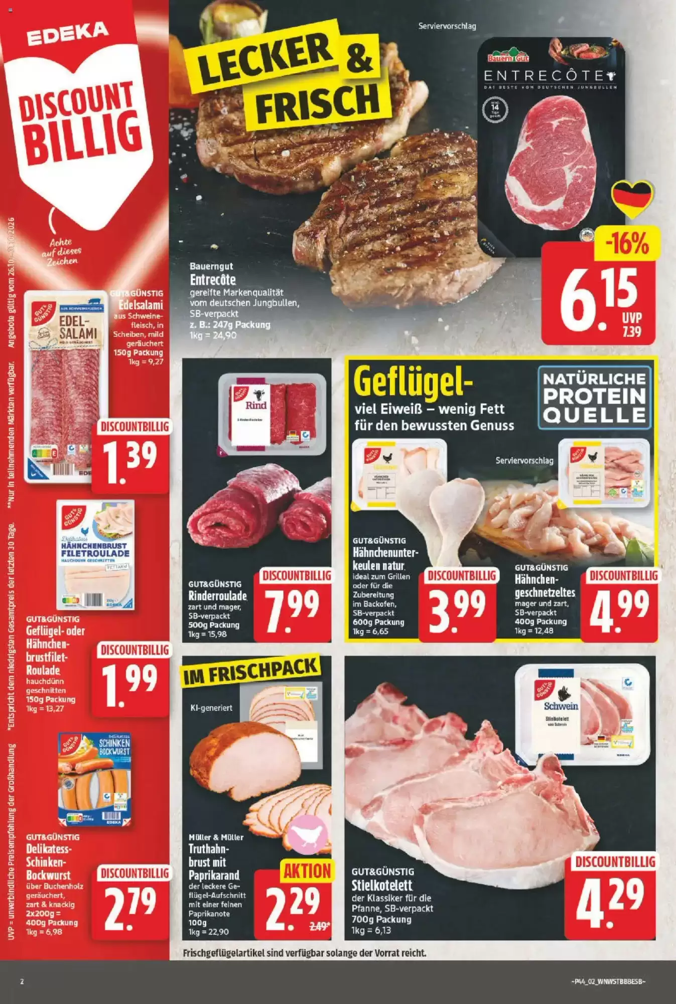NP Discount Prospekt (ab 26.10.2026) zum Blättern - Seite 2
