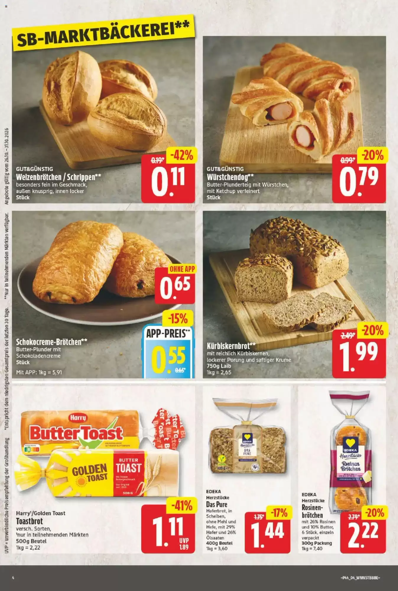 NP Discount Prospekt (ab 26.10.2026) zum Blättern - Seite 4
