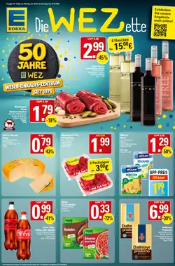 WEZ Prospekt (ab 26.10.2026) zum Blättern
