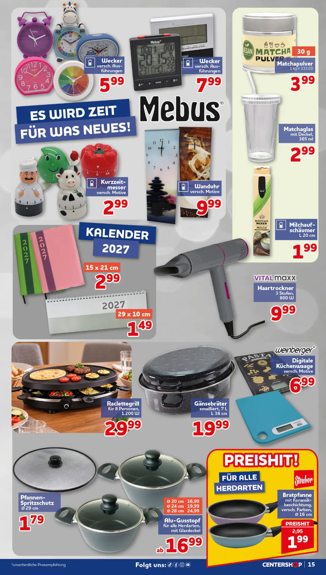 CENTERSHOP Prospekt (ab 26.10.2026) zum Blättern - Seite 15