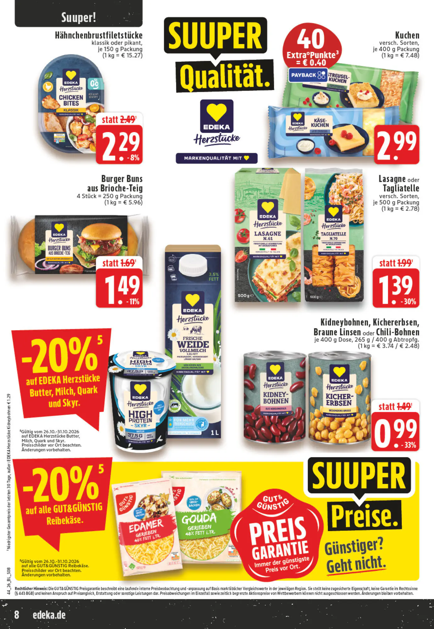 EDEKA Vogl Prospekt (ab 26.10.2026) zum Blättern - Seite 10