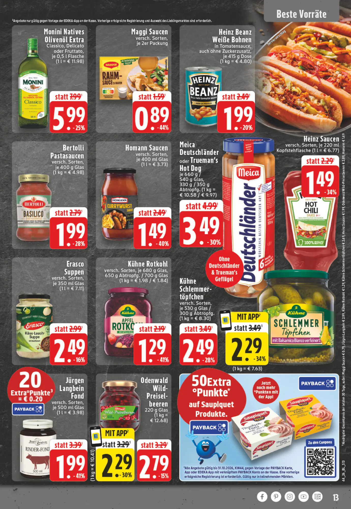 EDEKA Vogl Prospekt (ab 26.10.2026) zum Blättern - Seite 15