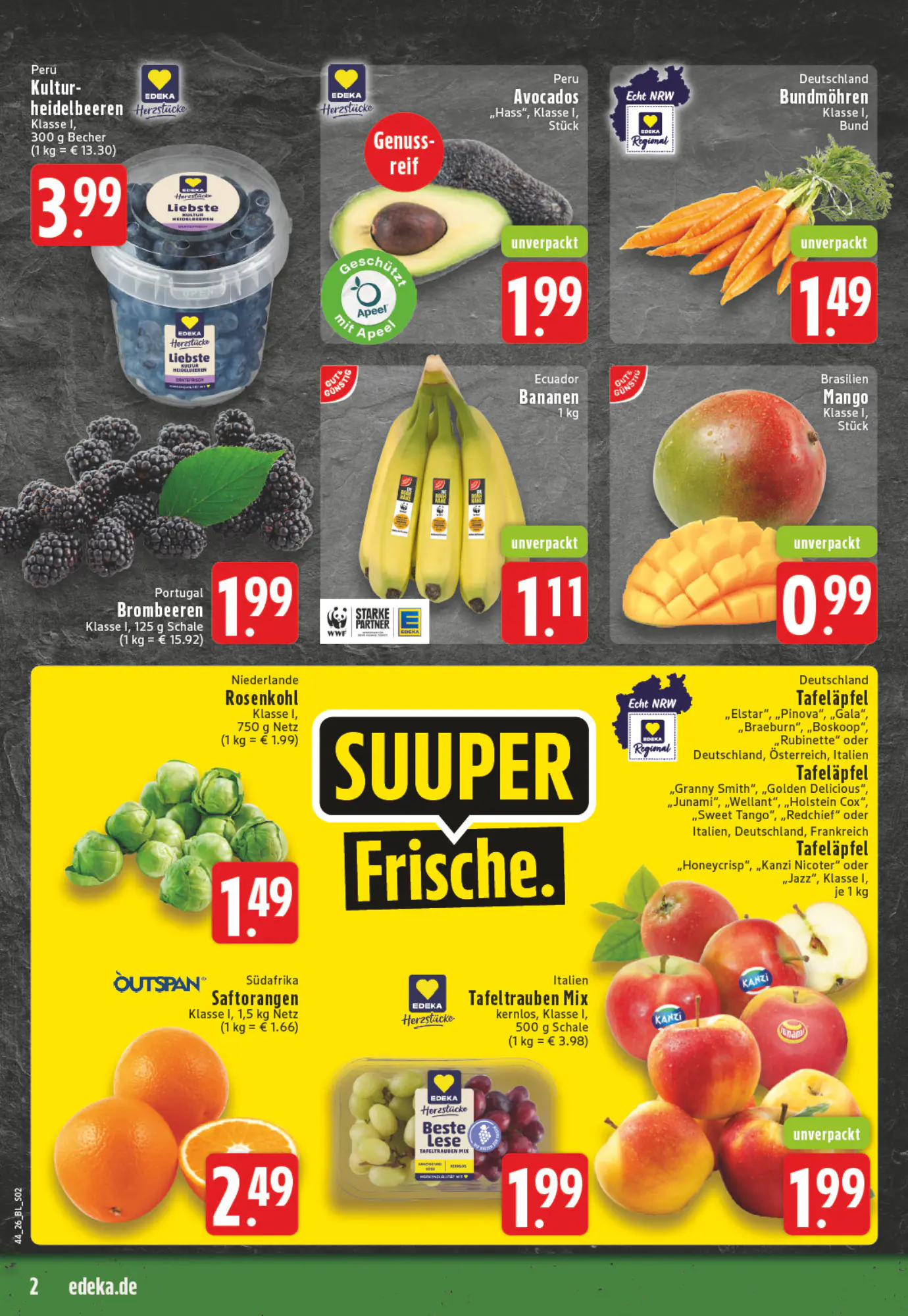 EDEKA Vogl Prospekt (ab 26.10.2026) zum Blättern - Seite 2