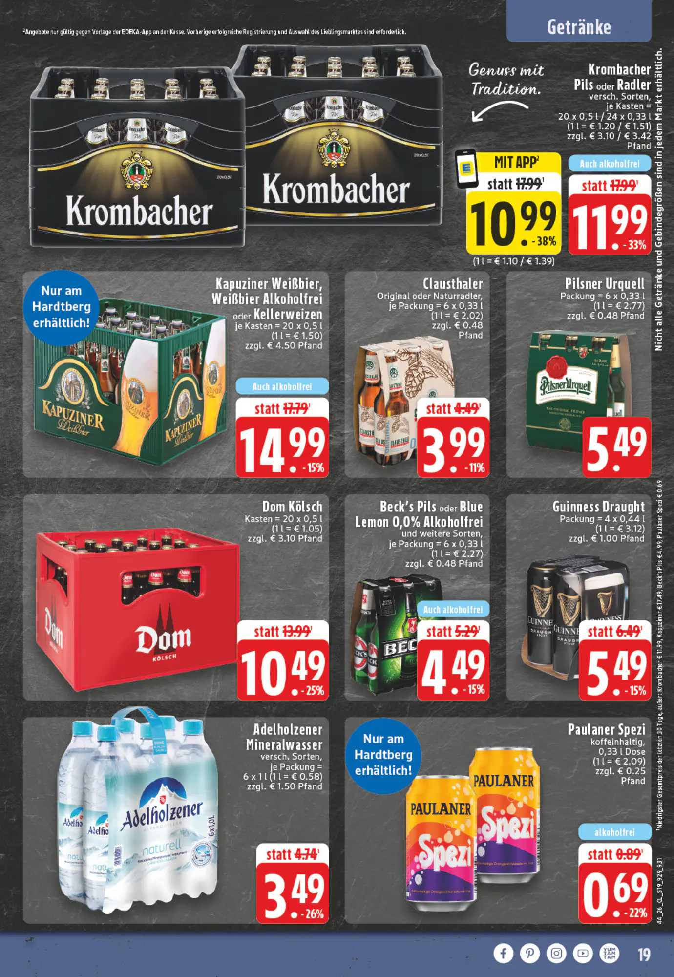 EDEKA Vogl Prospekt (ab 26.10.2026) zum Blättern - Seite 21