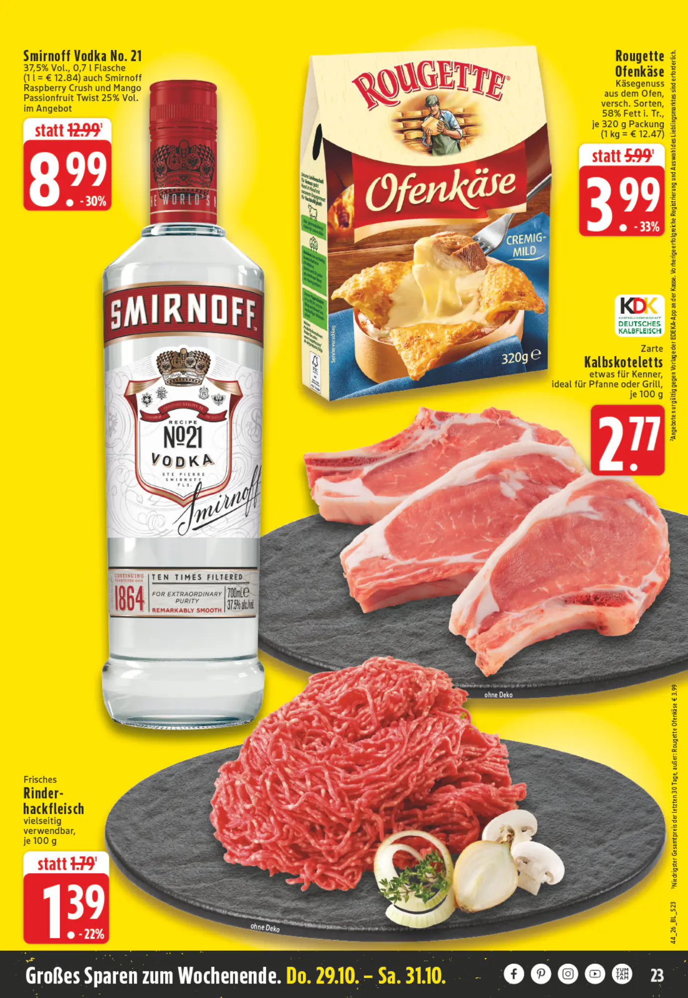 EDEKA Vogl Prospekt (ab 26.10.2026) zum Blättern - Seite 25
