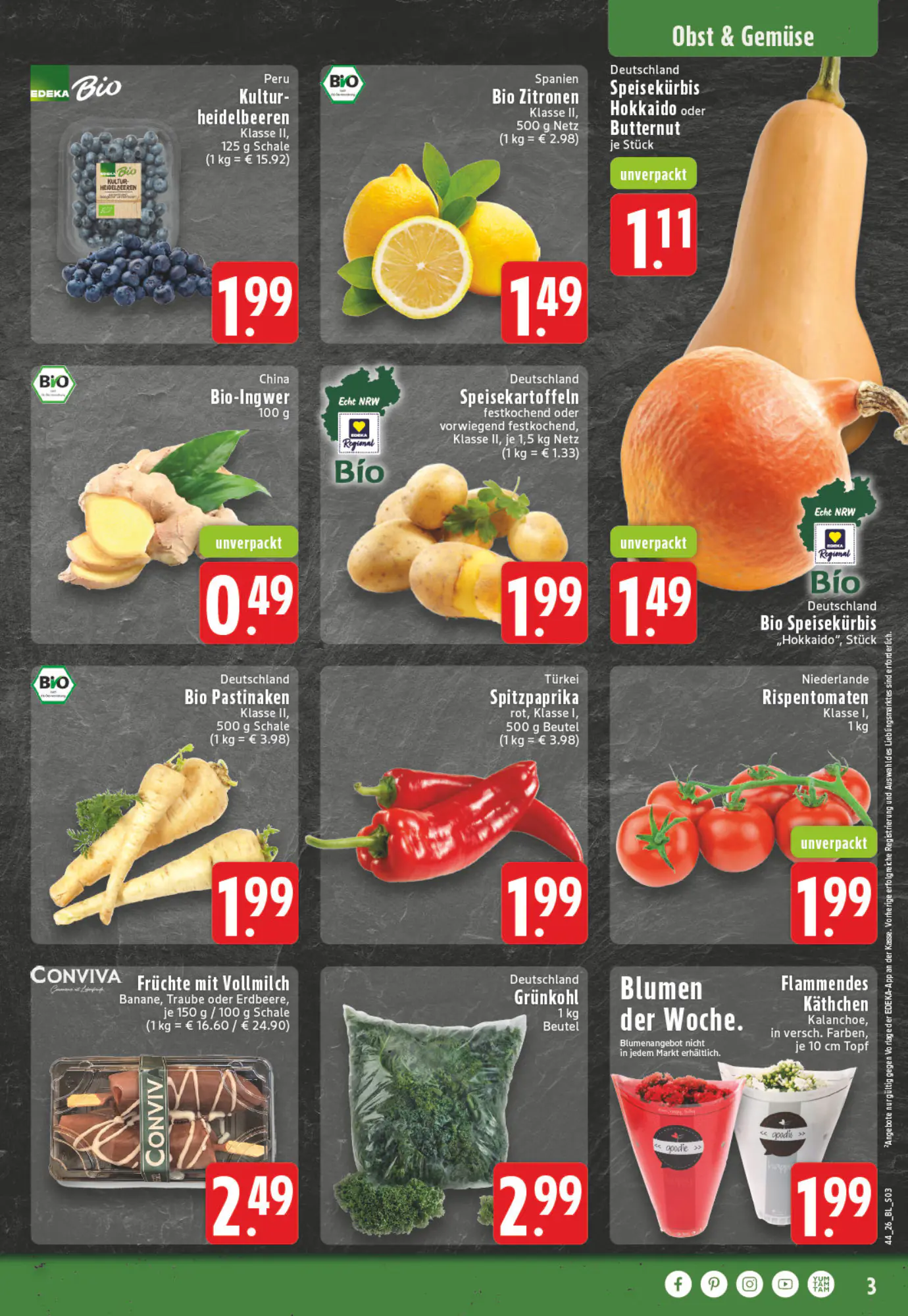 EDEKA Vogl Prospekt (ab 26.10.2026) zum Blättern - Seite 3