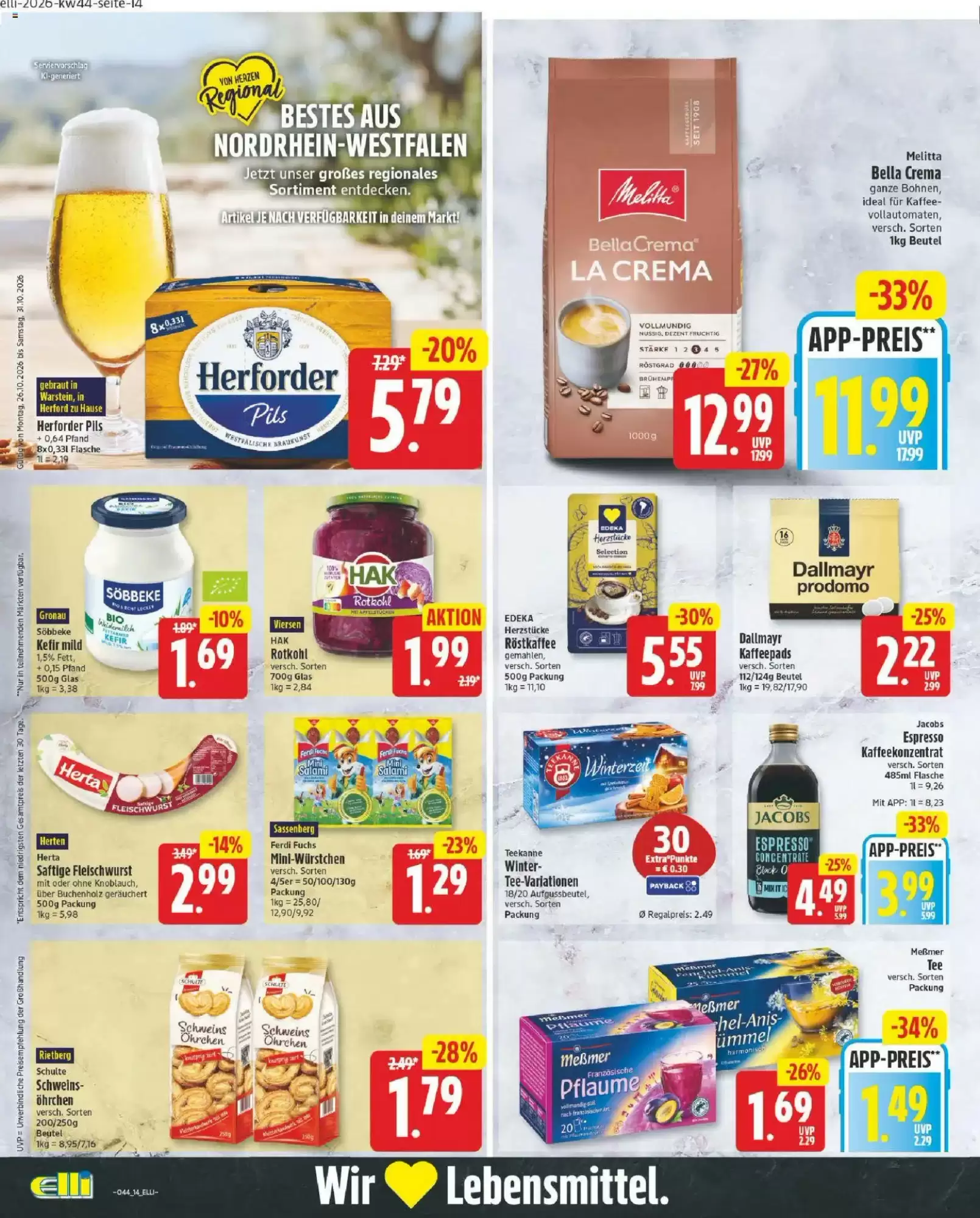 Elli Markt Prospekt (ab 26.10.2026) zum Blättern - Seite 14