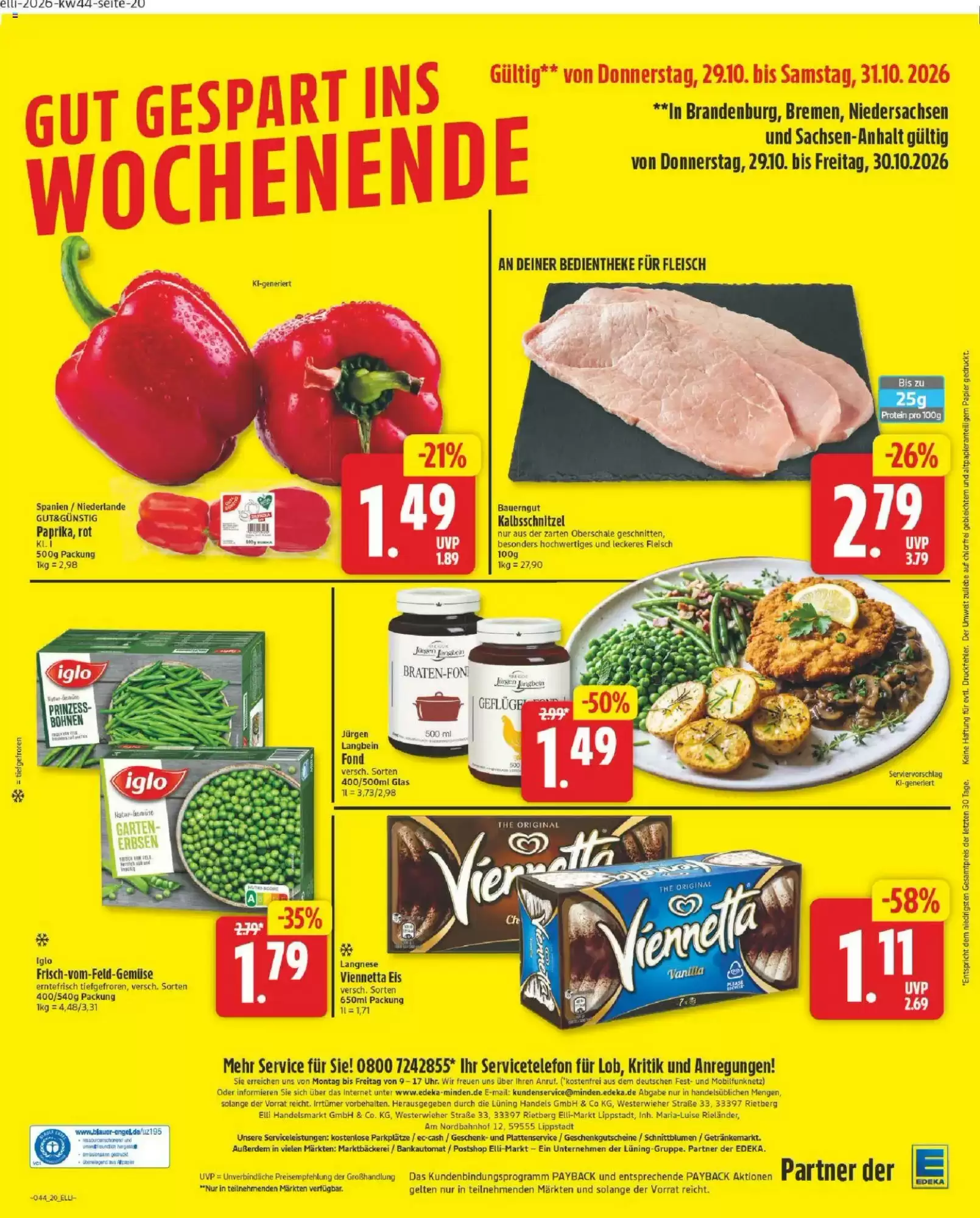 Elli Markt Prospekt (ab 26.10.2026) zum Blättern - Seite 25