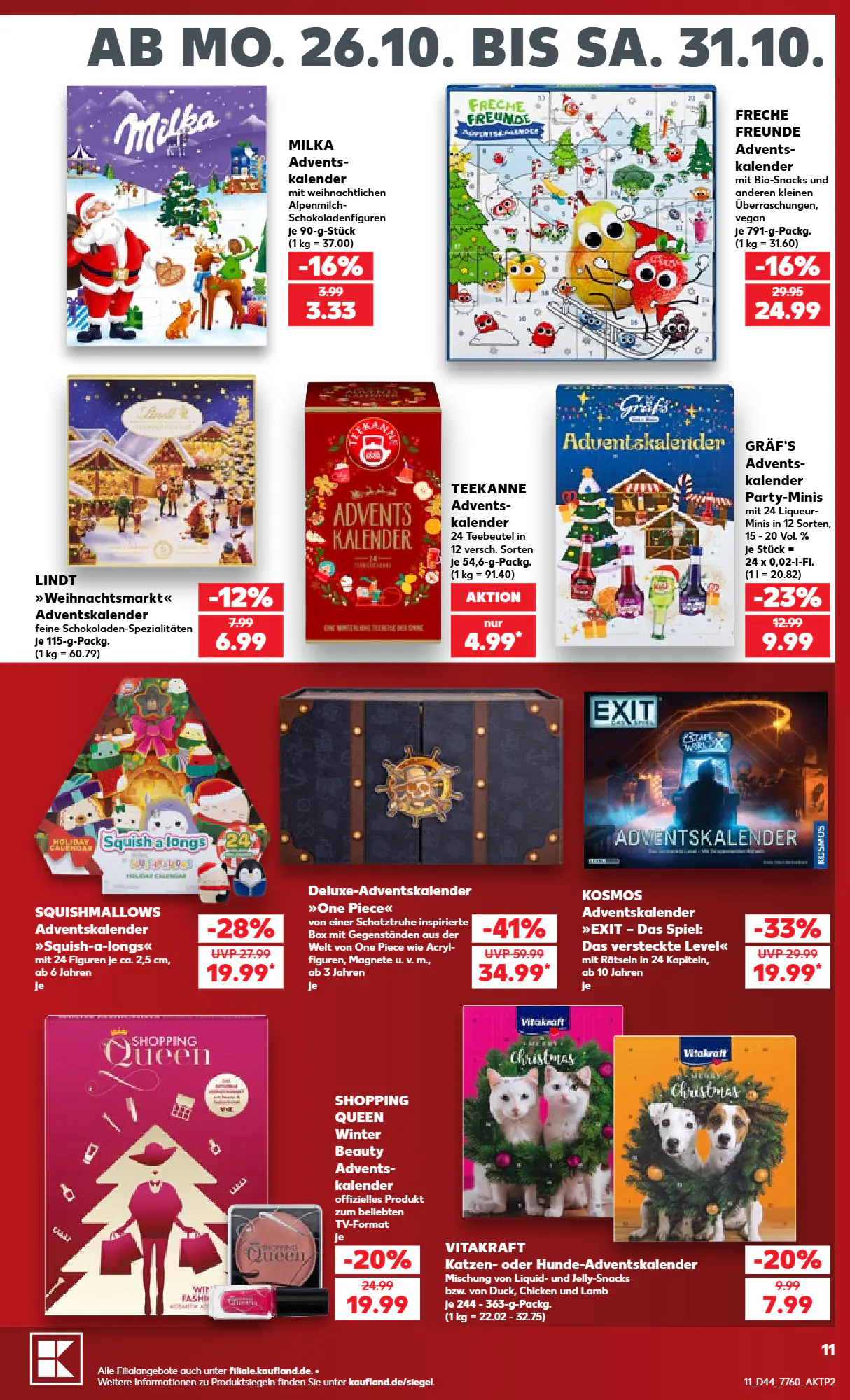 Kaufland Prospekt (ab 26.10.2026) zum Blättern - Seite 11