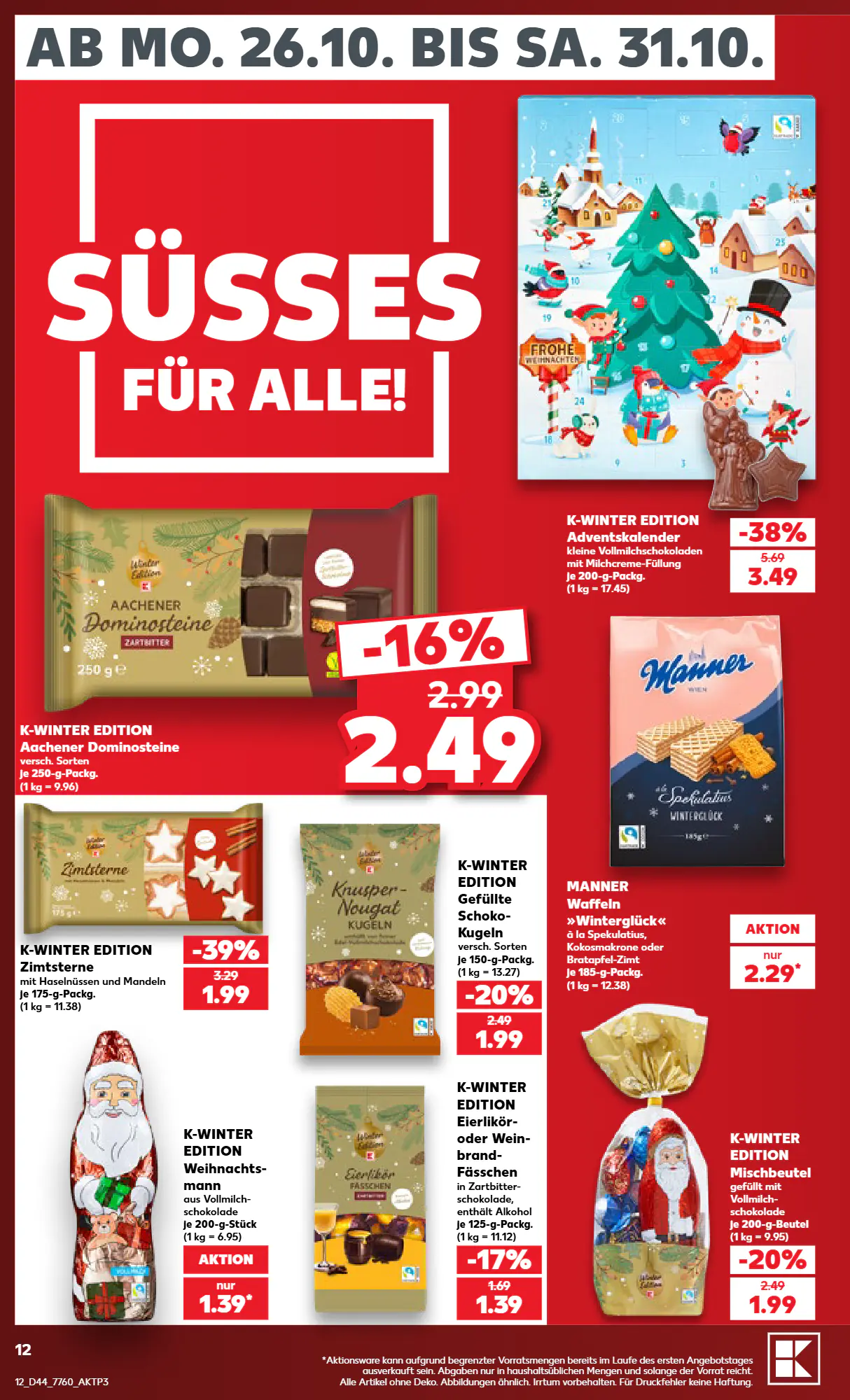 Kaufland Prospekt (ab 26.10.2026) zum Blättern - Seite 12