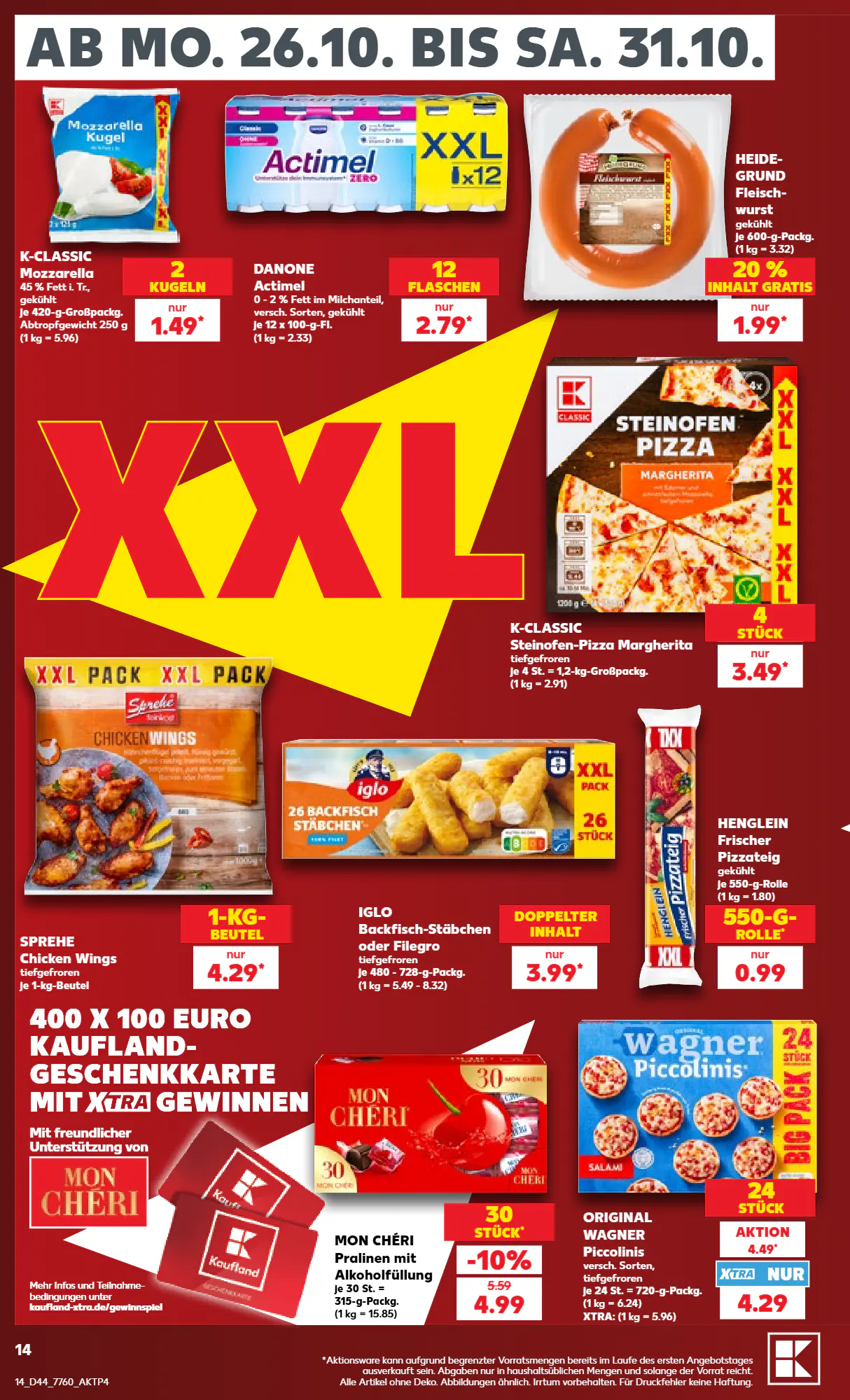 Kaufland Prospekt (ab 26.10.2026) zum Blättern - Seite 14