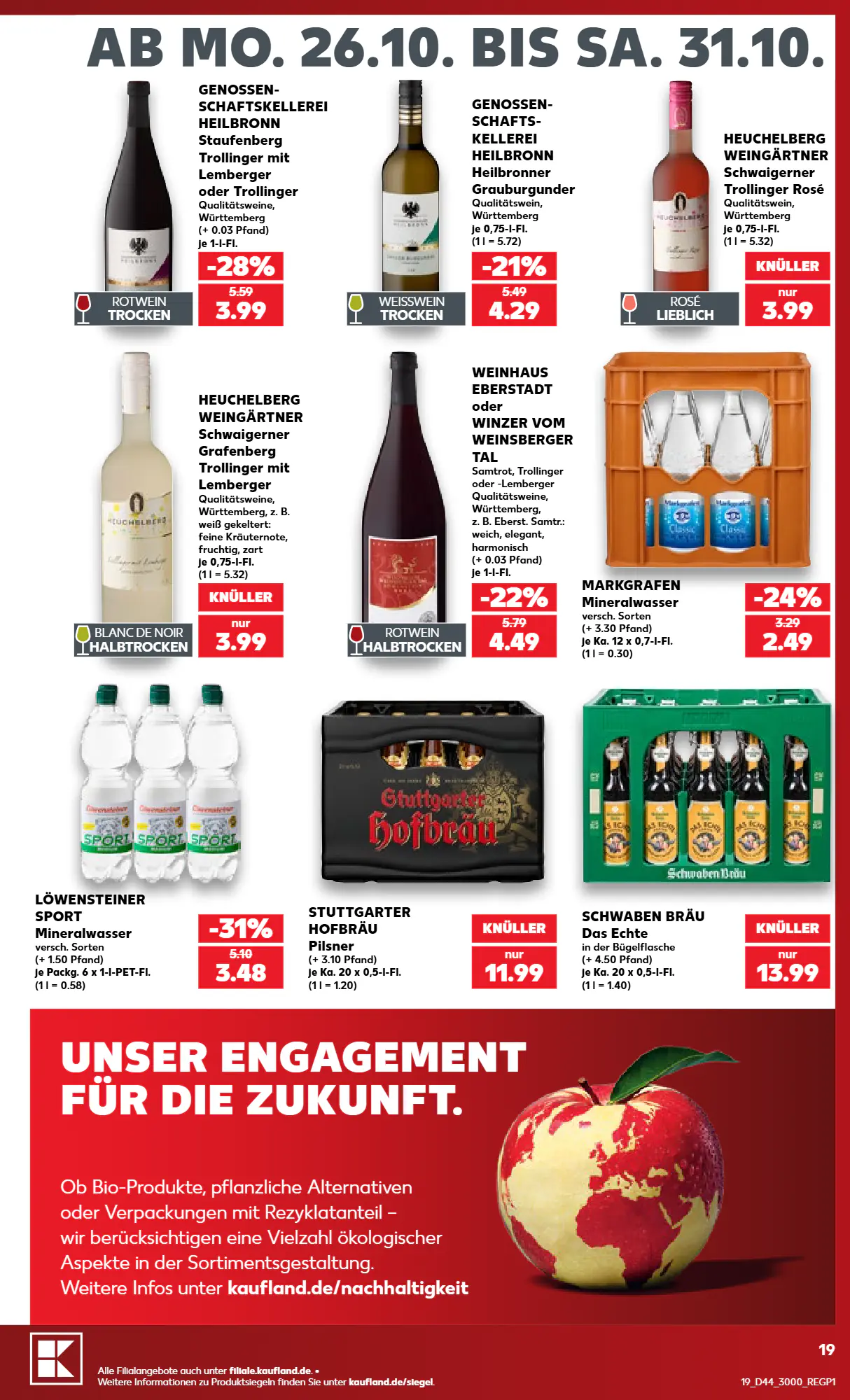 Kaufland Prospekt (ab 26.10.2026) zum Blättern - Seite 19