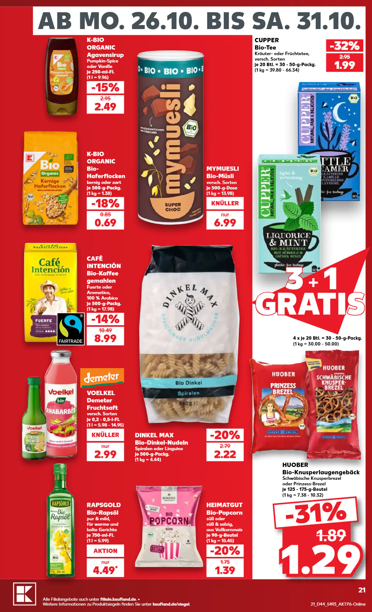 Kaufland Prospekt (ab 26.10.2026) zum Blättern - Seite 21