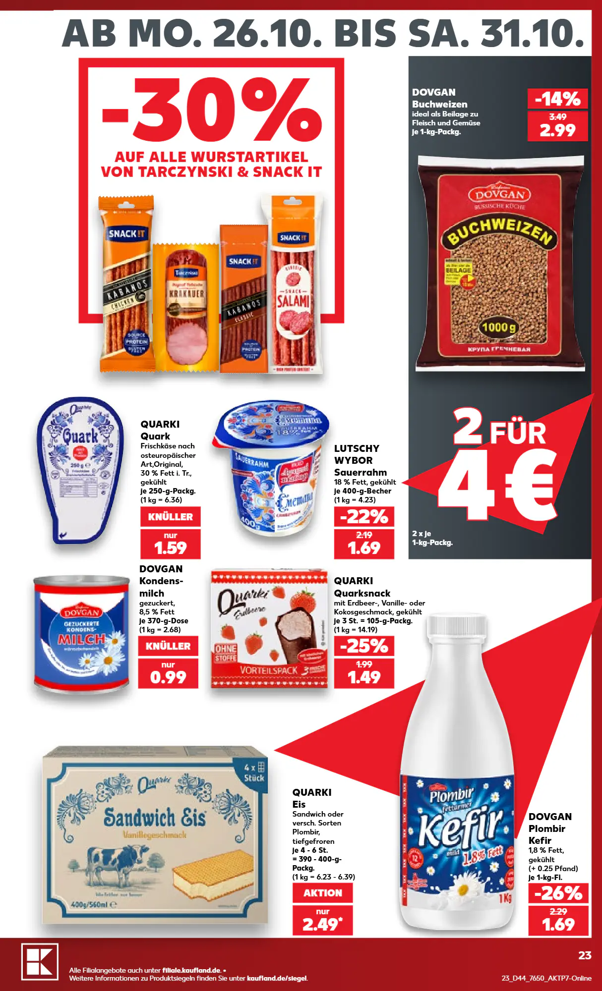 Kaufland Prospekt (ab 26.10.2026) zum Blättern - Seite 23