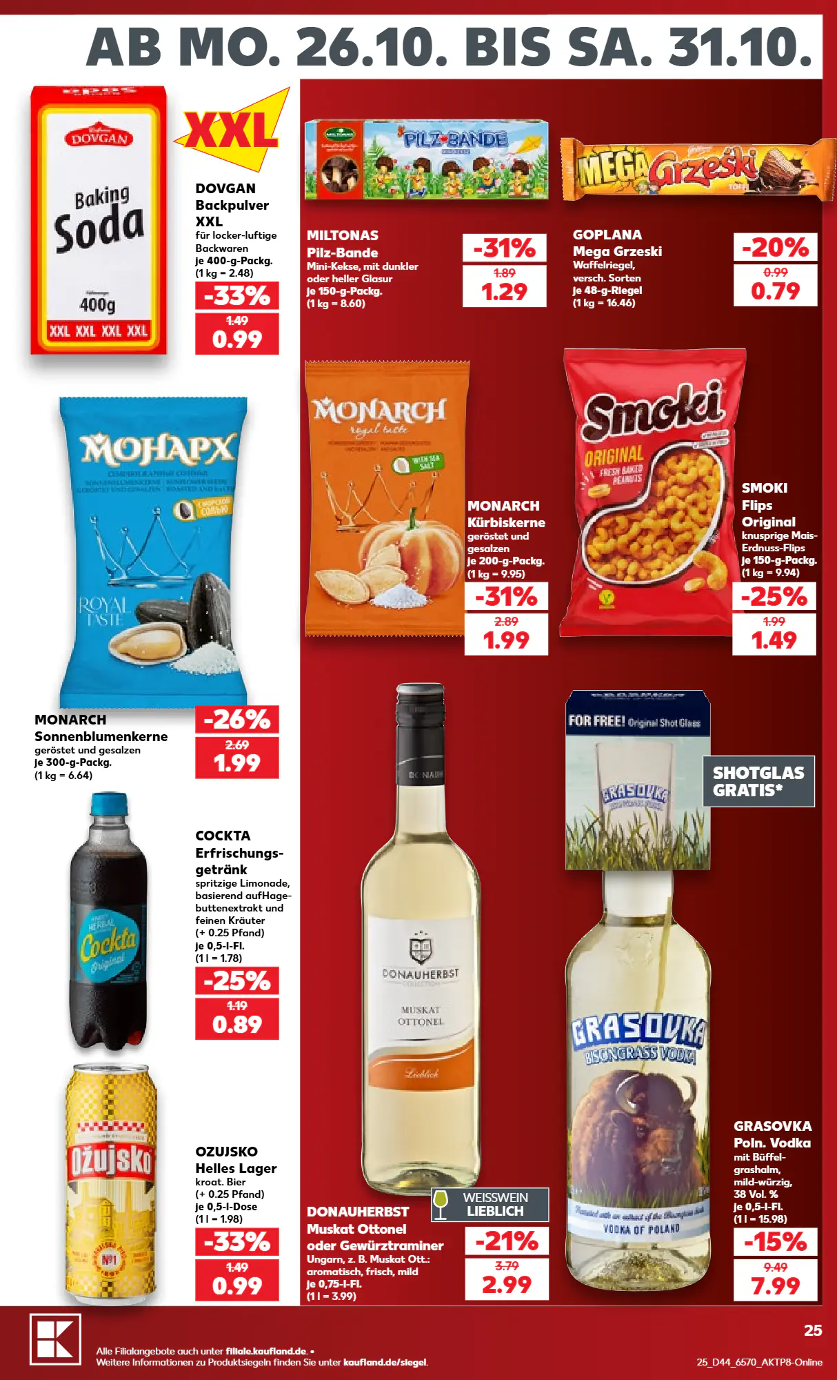 Kaufland Prospekt (ab 26.10.2026) zum Blättern - Seite 25