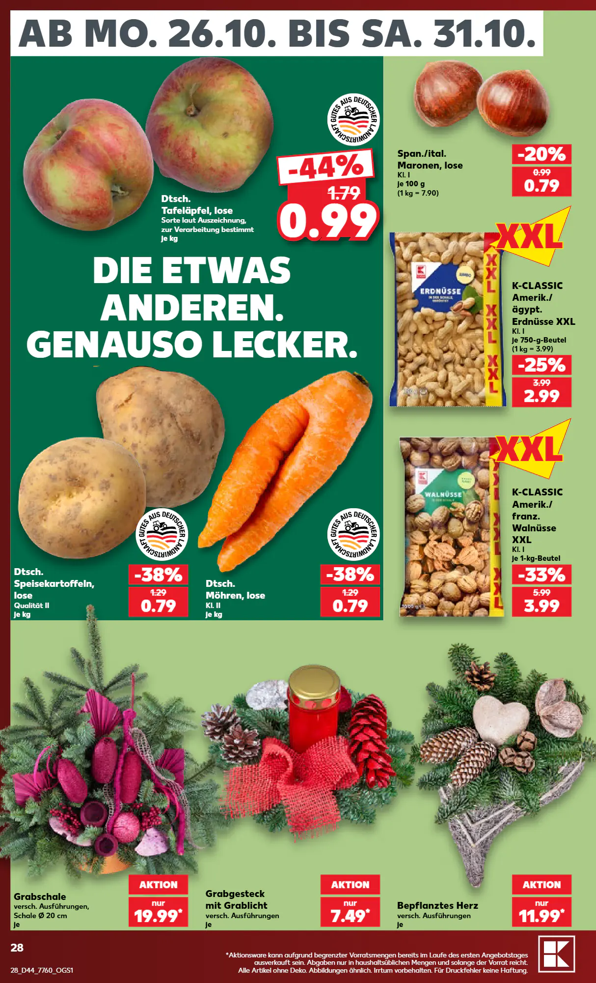 Kaufland Prospekt (ab 26.10.2026) zum Blättern - Seite 28