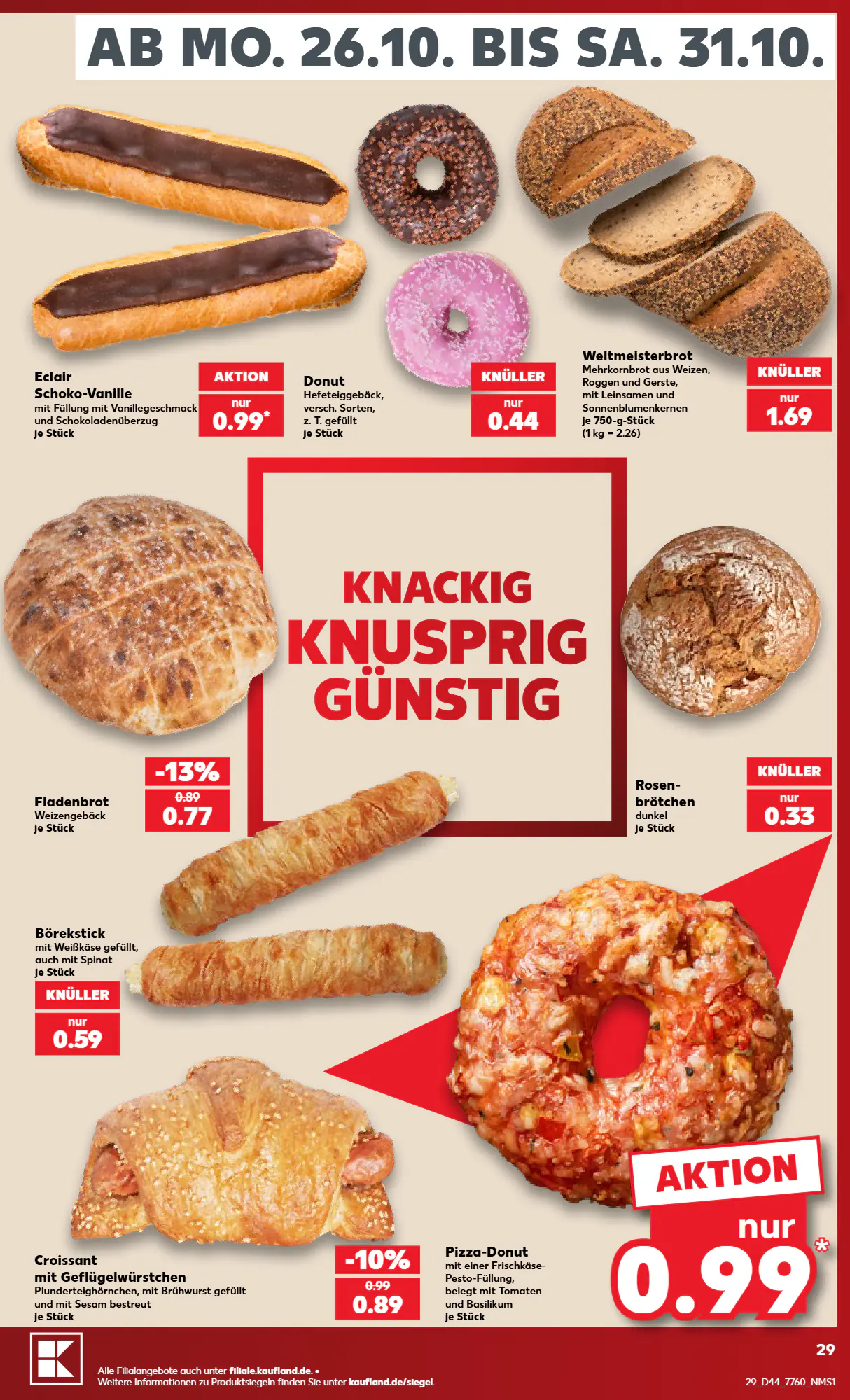 Kaufland Prospekt (ab 26.10.2026) zum Blättern - Seite 29