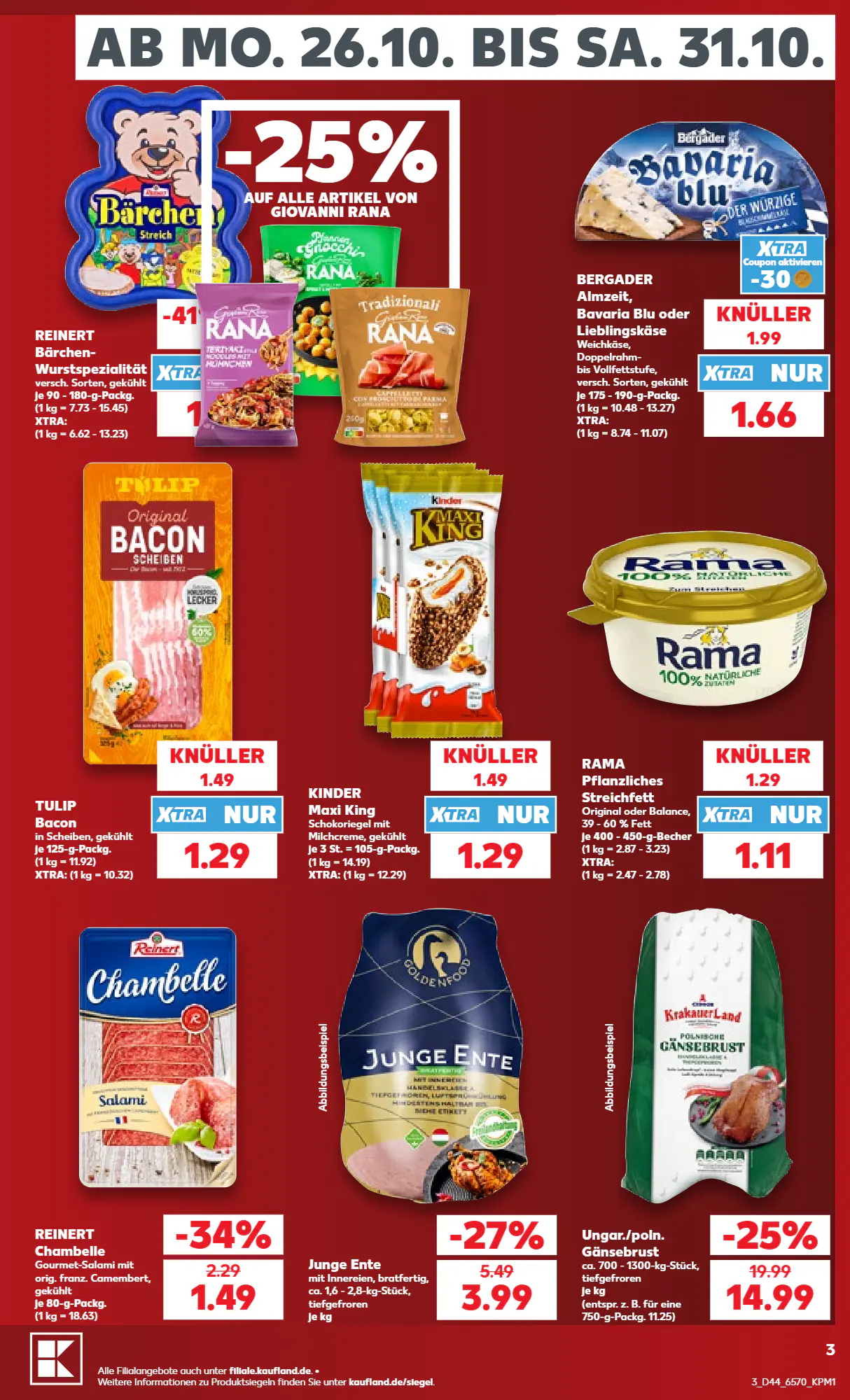 Kaufland Prospekt (ab 26.10.2026) zum Blättern - Seite 3