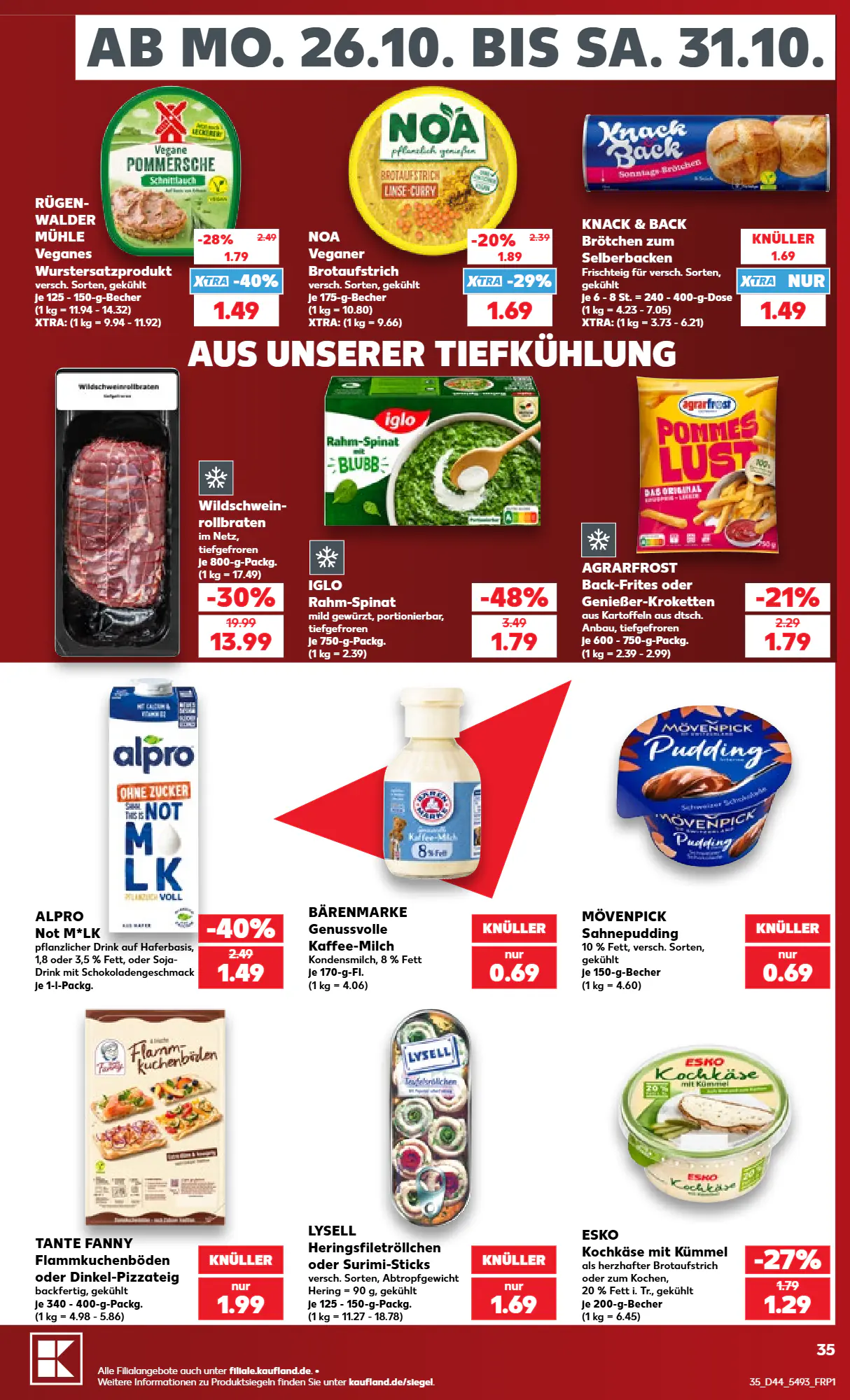 Kaufland Prospekt (ab 26.10.2026) zum Blättern - Seite 35