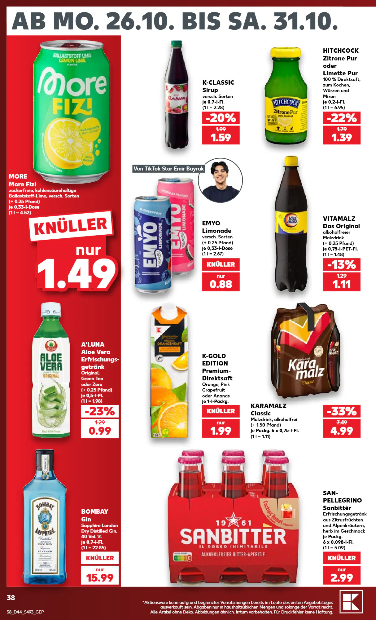Kaufland Prospekt (ab 26.10.2026) zum Blättern - Seite 38
