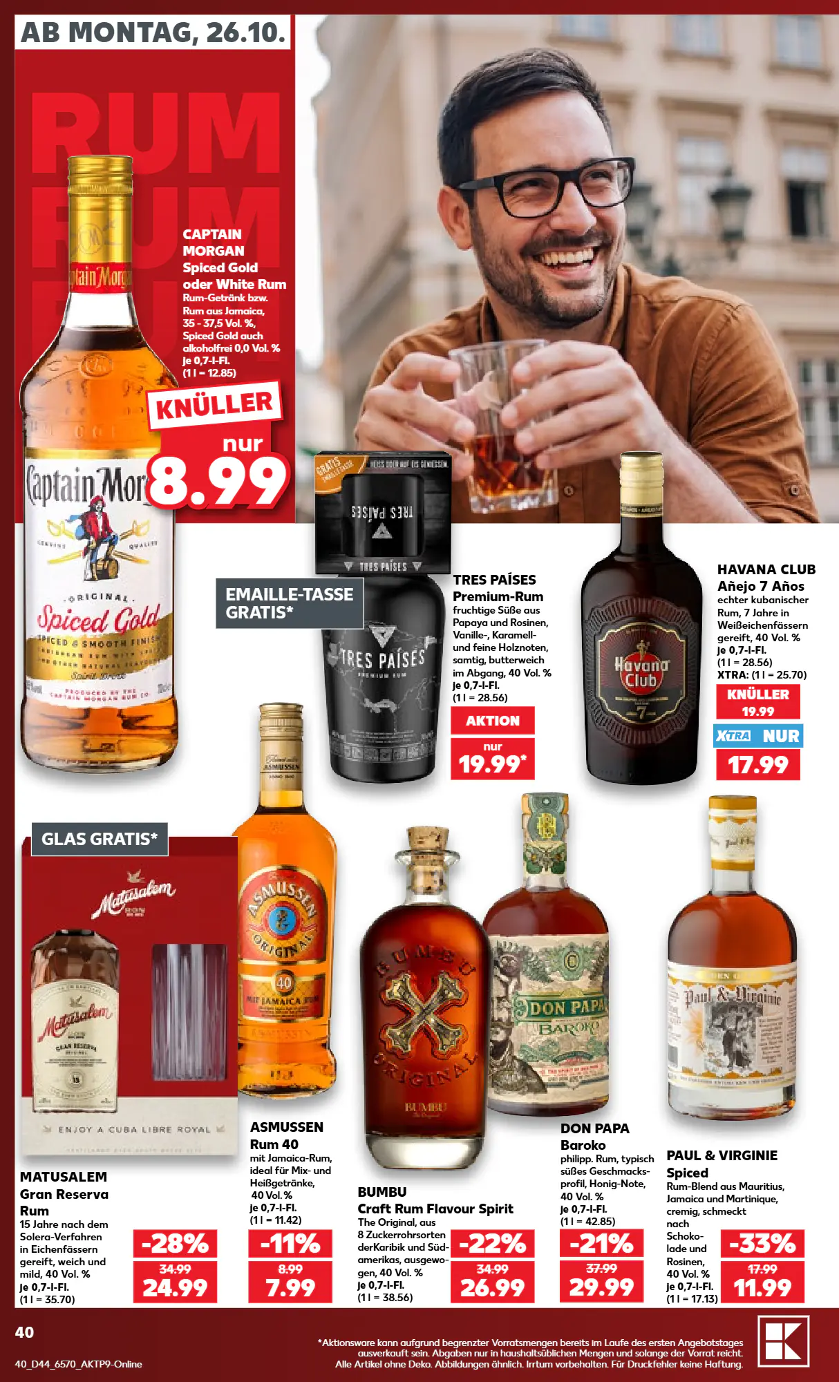 Kaufland Prospekt (ab 26.10.2026) zum Blättern - Seite 40