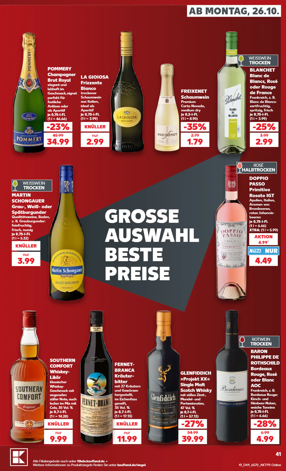 Kaufland Prospekt (ab 26.10.2026) zum Blättern - Seite 41
