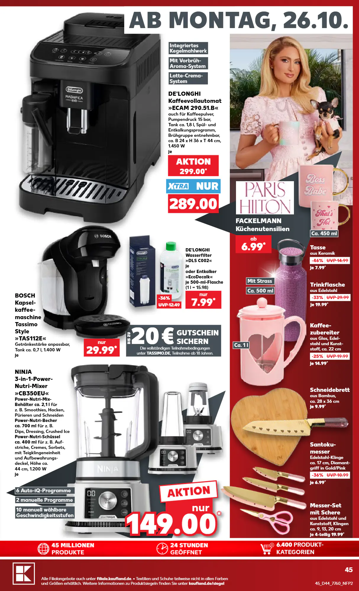 Kaufland Prospekt (ab 26.10.2026) zum Blättern - Seite 45