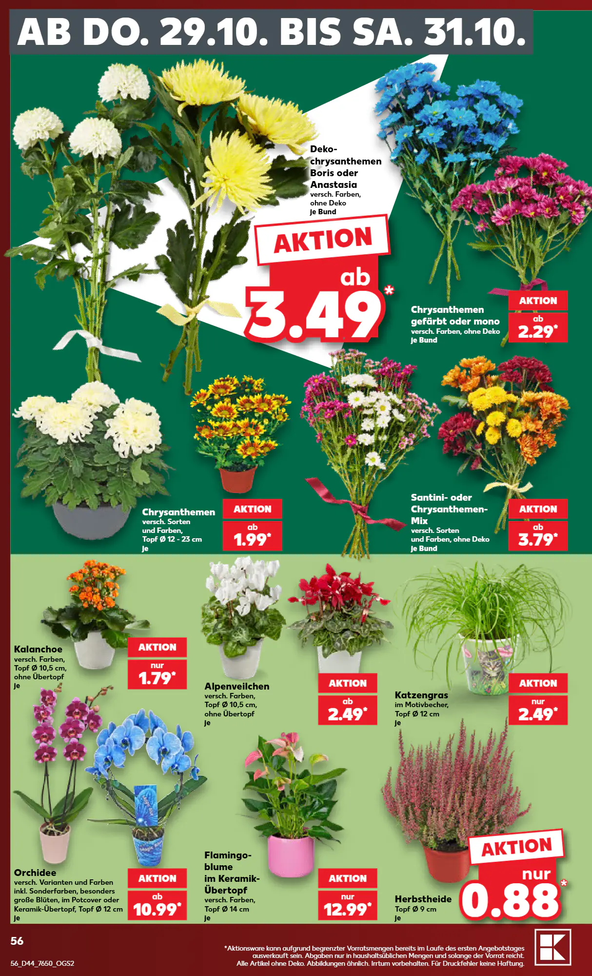 Kaufland Prospekt (ab 26.10.2026) zum Blättern - Seite 56