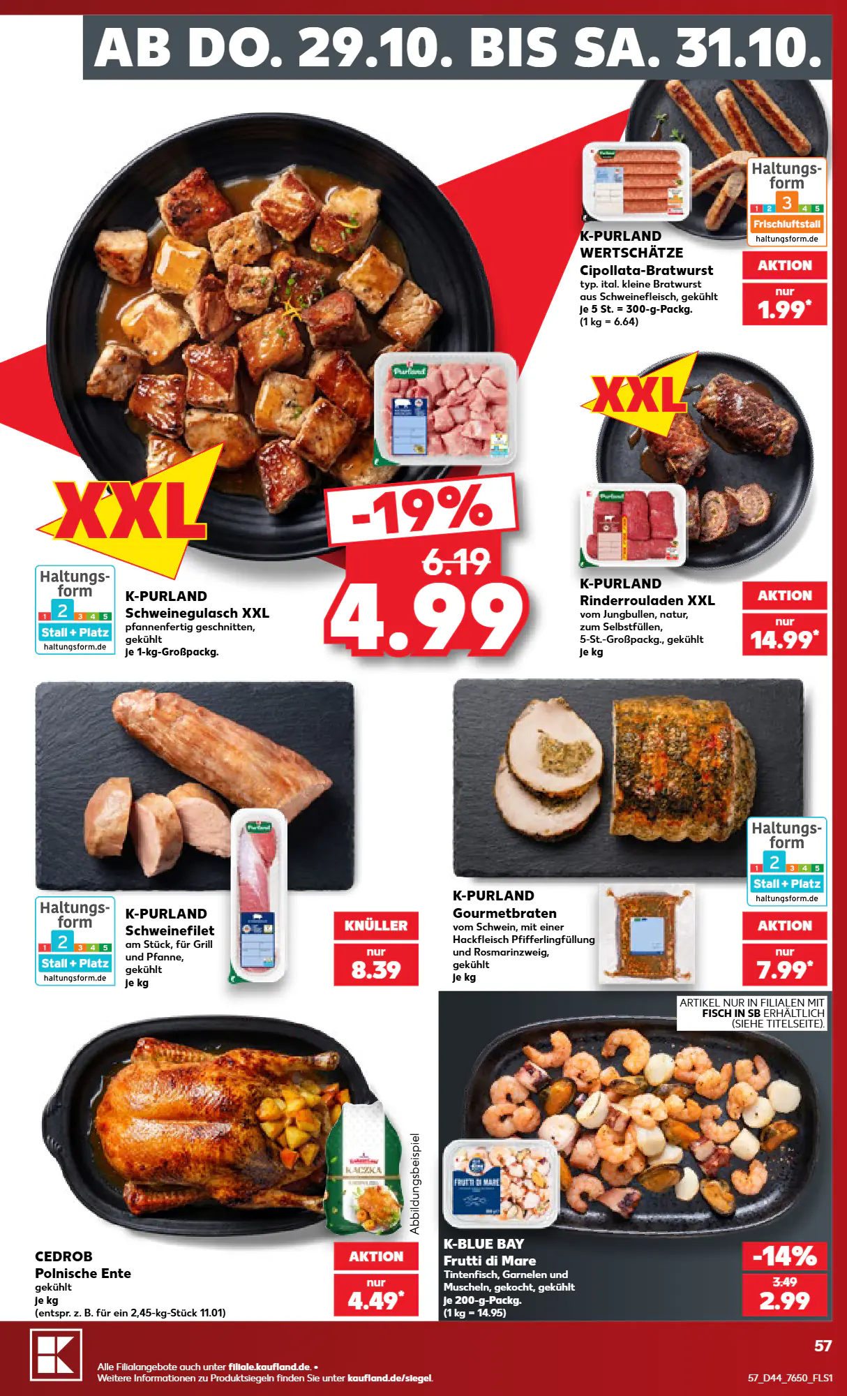Kaufland Prospekt (ab 26.10.2026) zum Blättern - Seite 57