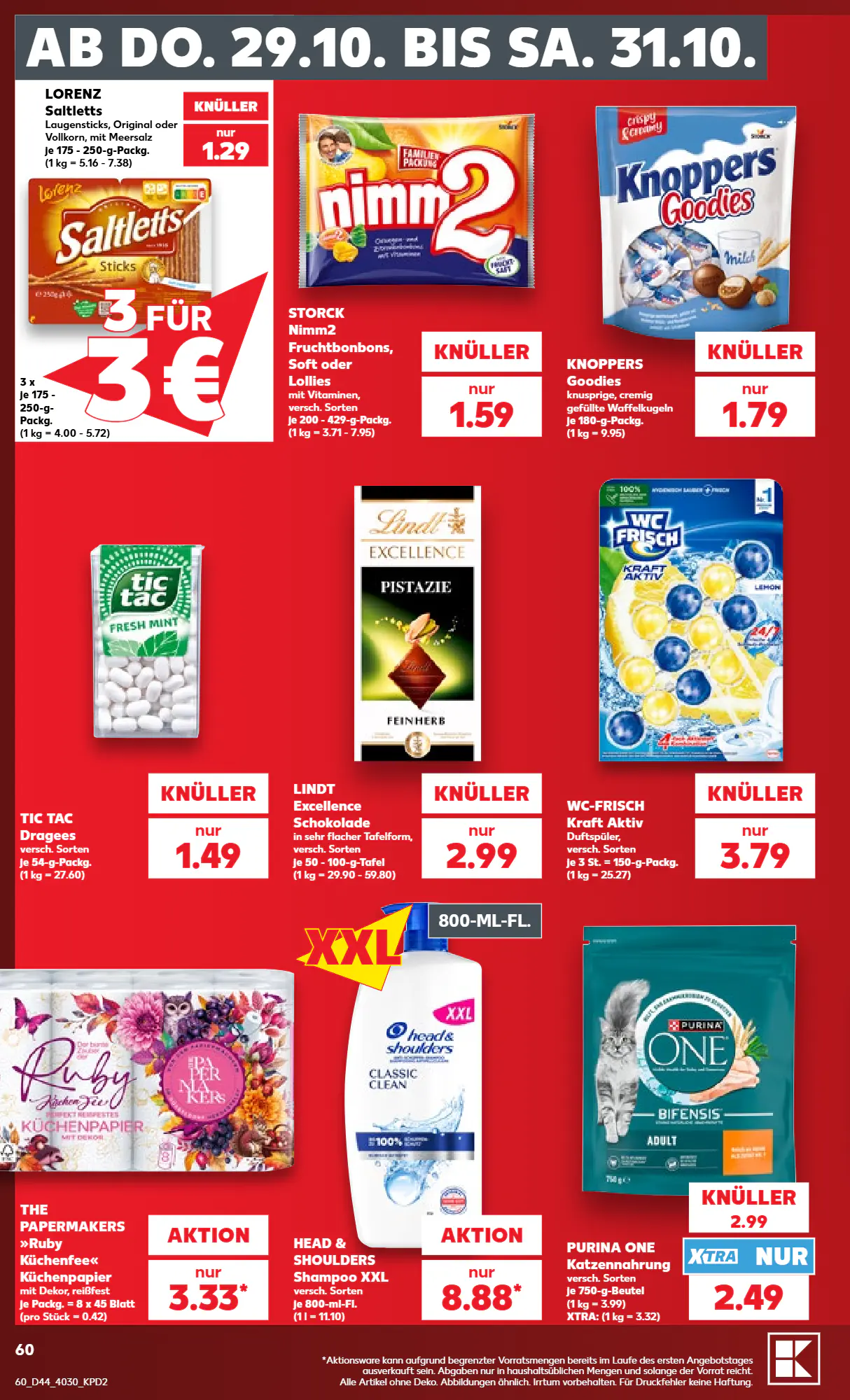 Kaufland Prospekt (ab 26.10.2026) zum Blättern - Seite 60