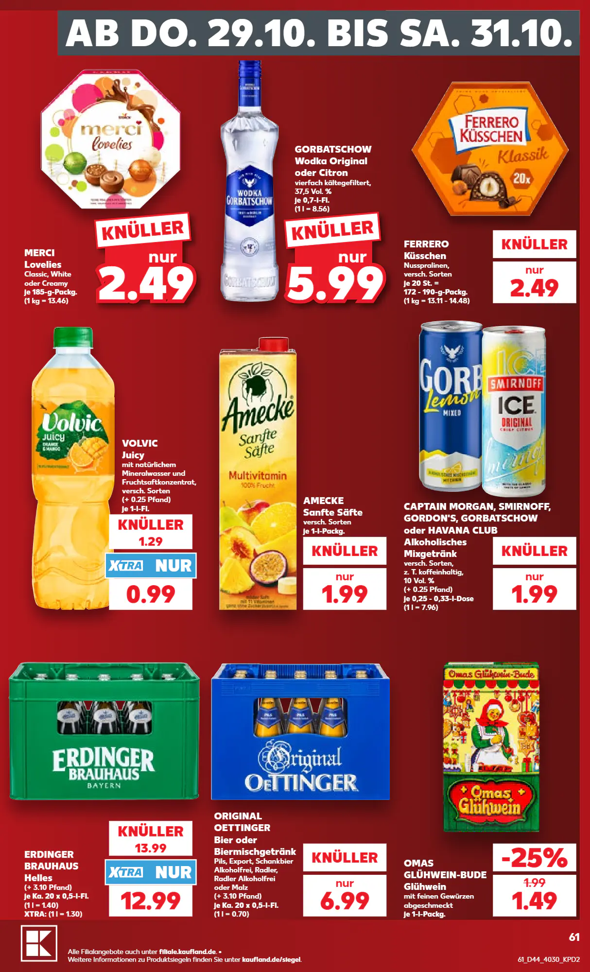 Kaufland Prospekt (ab 26.10.2026) zum Blättern - Seite 61