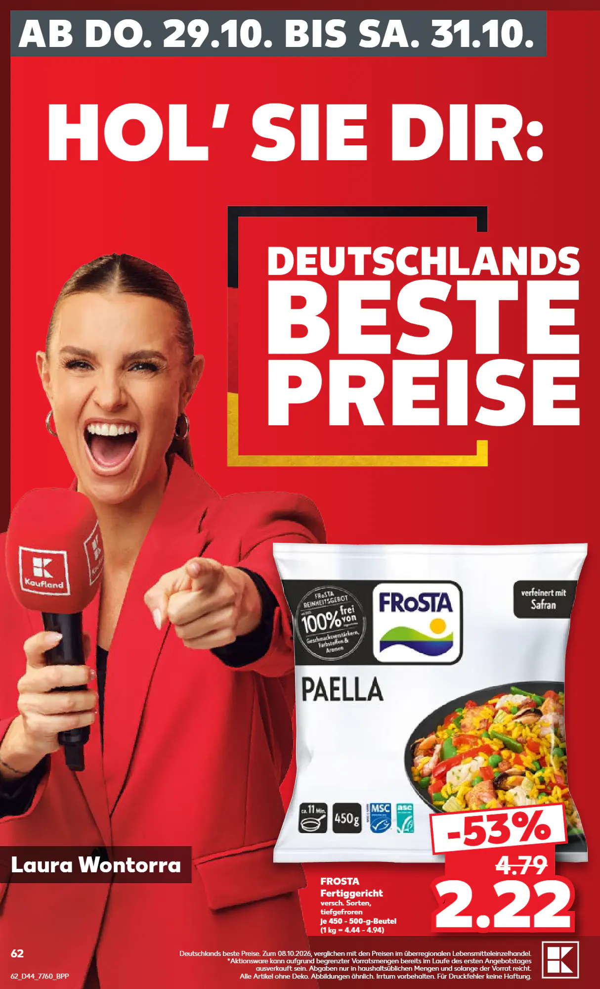 Kaufland Prospekt (ab 26.10.2026) zum Blättern - Seite 62