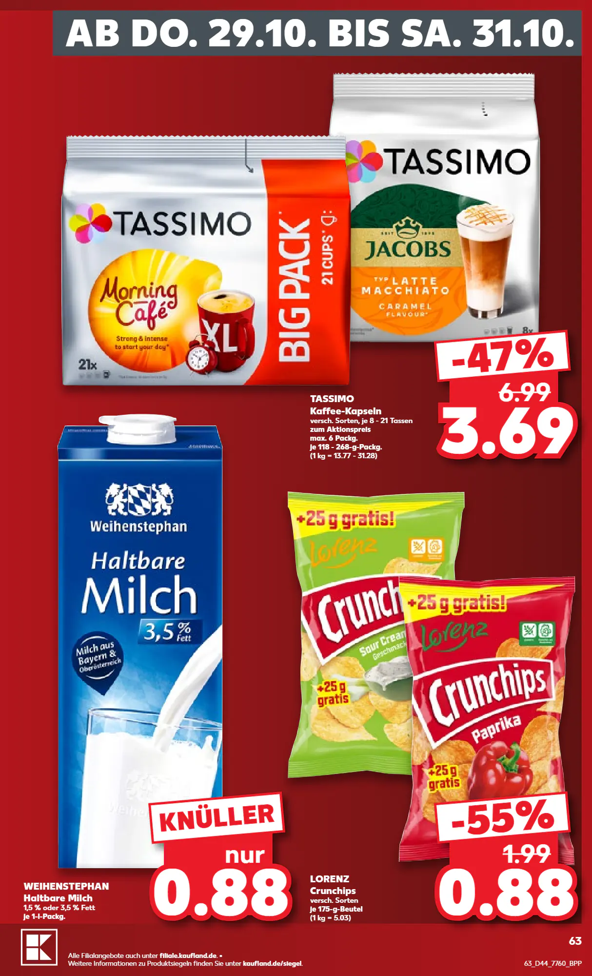 Kaufland Prospekt (ab 26.10.2026) zum Blättern - Seite 63