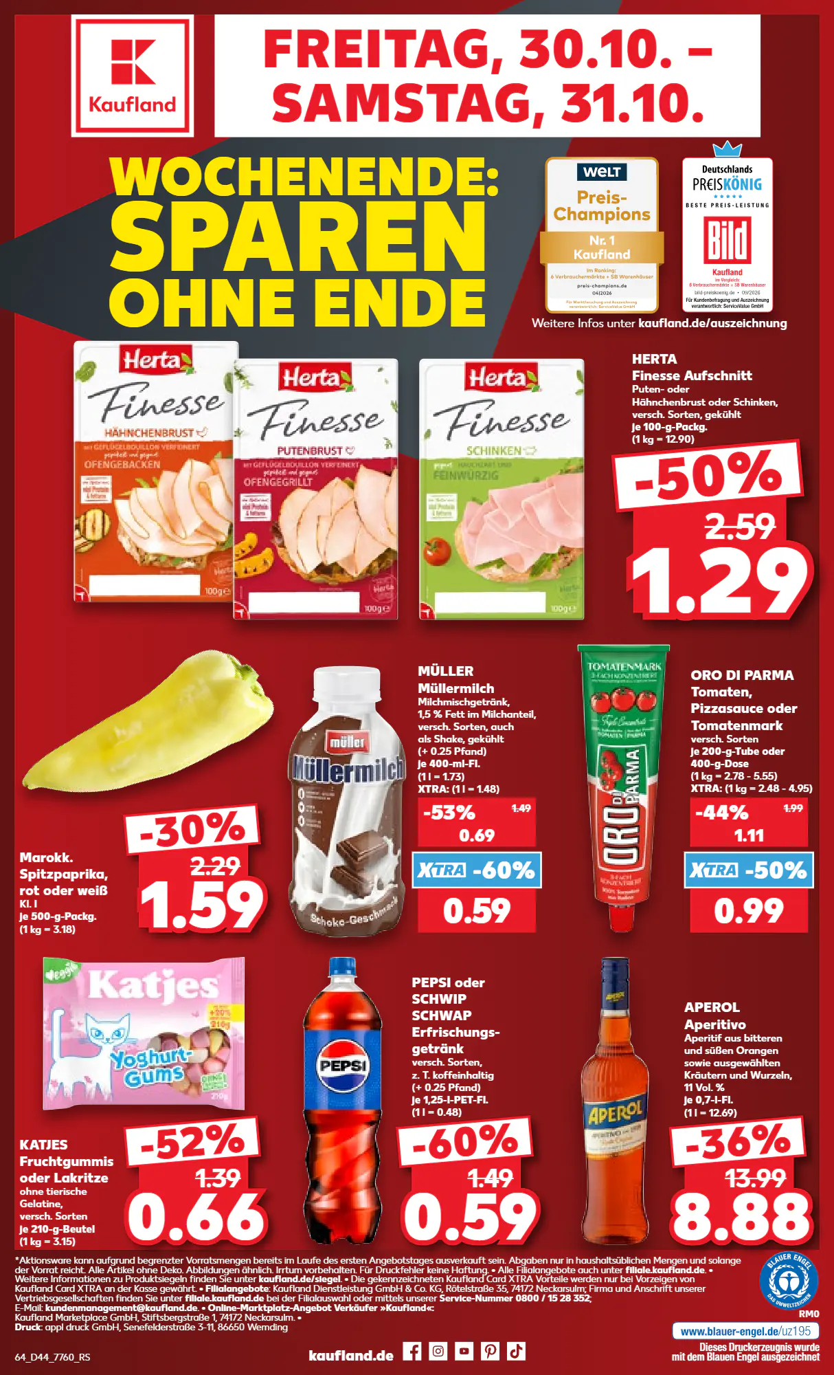 Kaufland Prospekt (ab 26.10.2026) zum Blättern - Seite 64