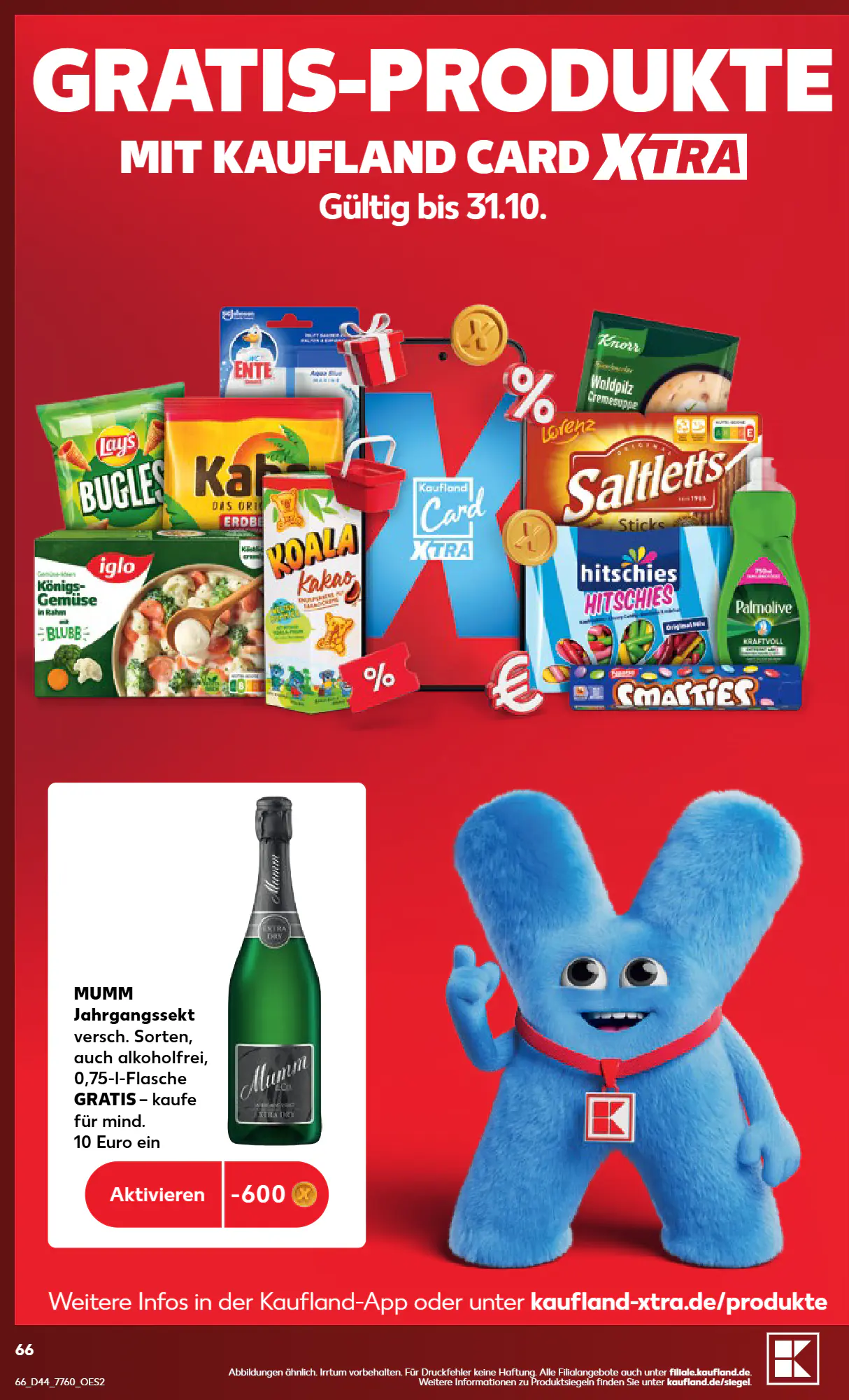 Kaufland Prospekt (ab 26.10.2026) zum Blättern - Seite 66