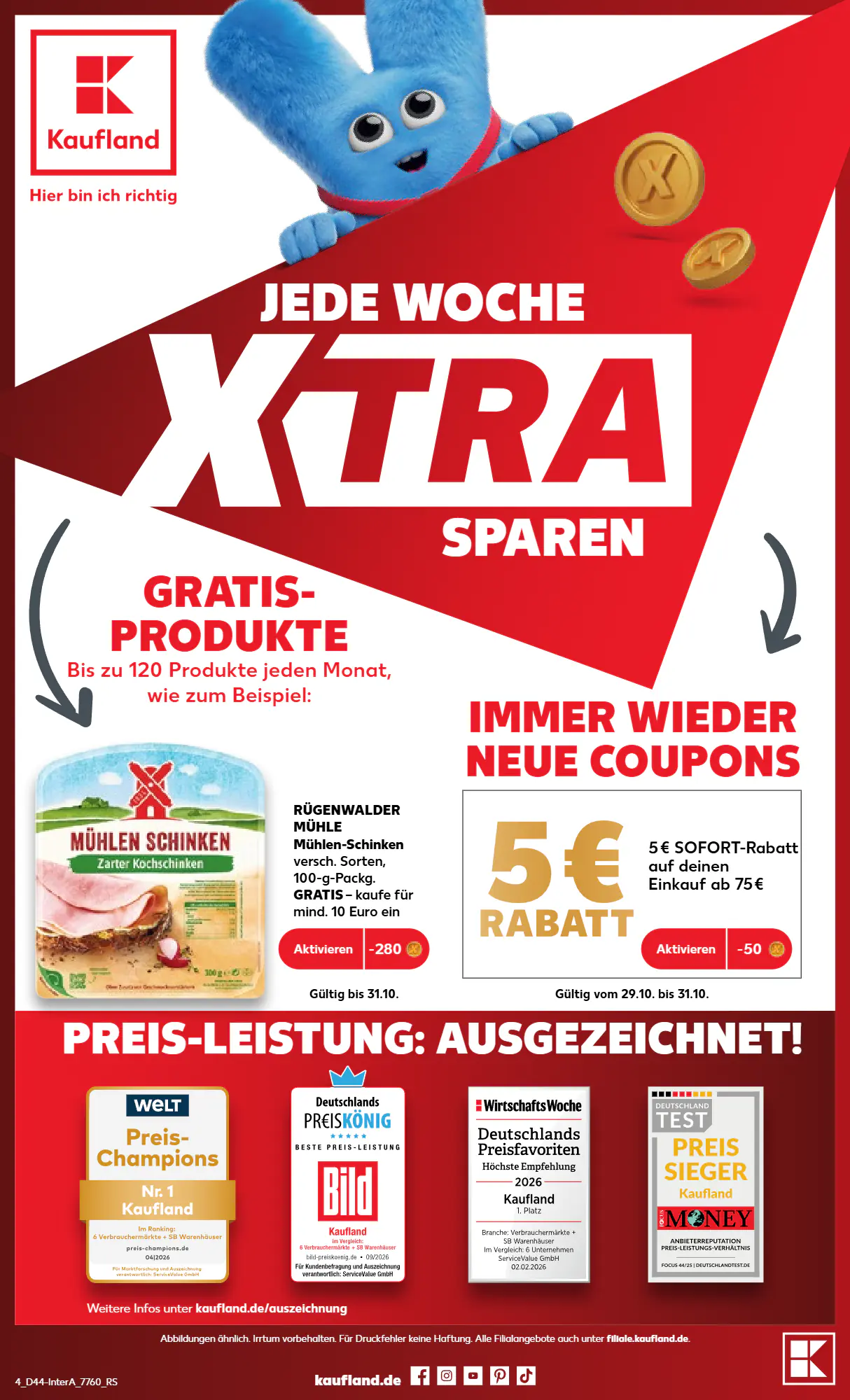 Kaufland Prospekt (ab 26.10.2026) zum Blättern - Seite 80