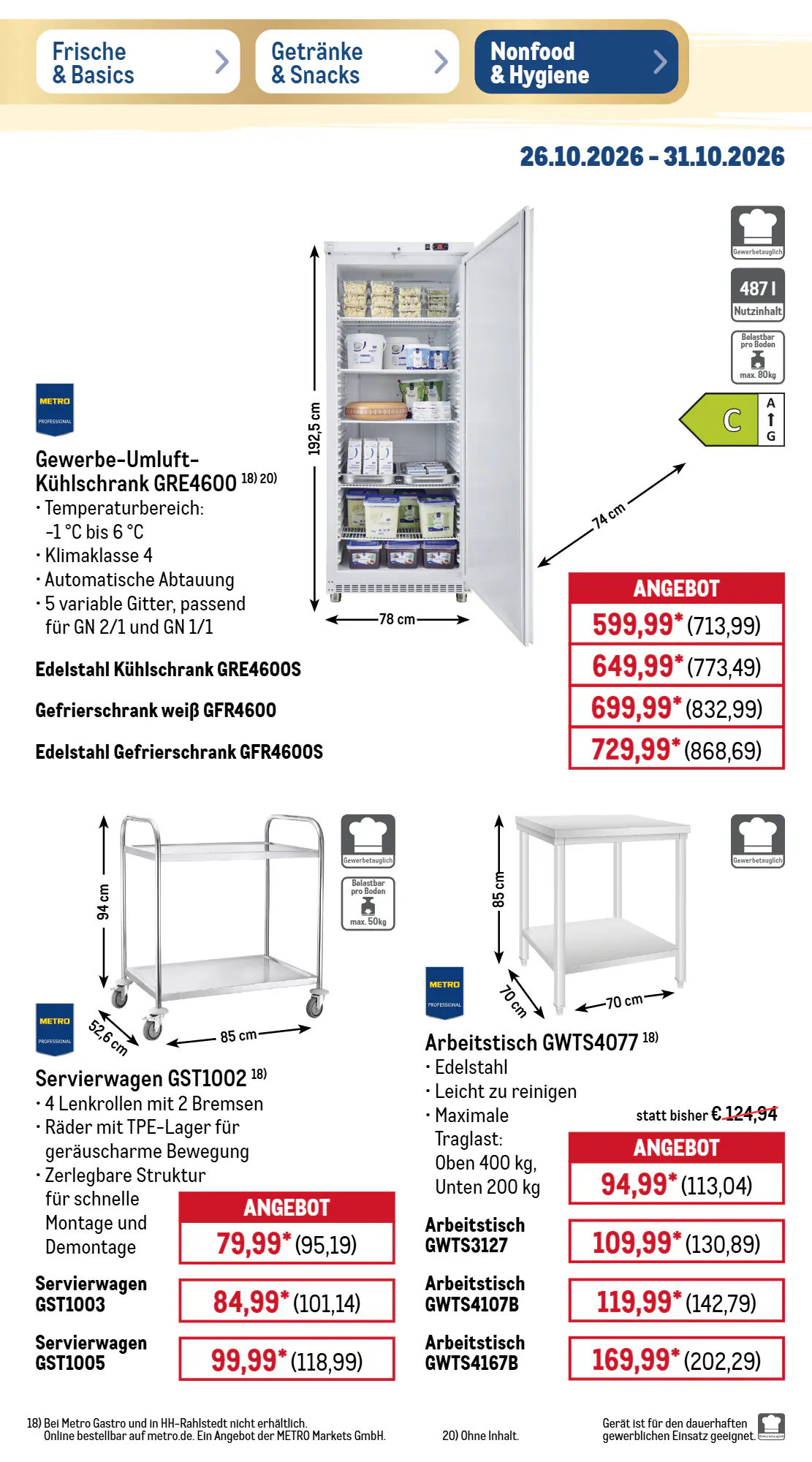 METRO Prospekt (ab 26.10.2026) zum Blättern - Seite 45