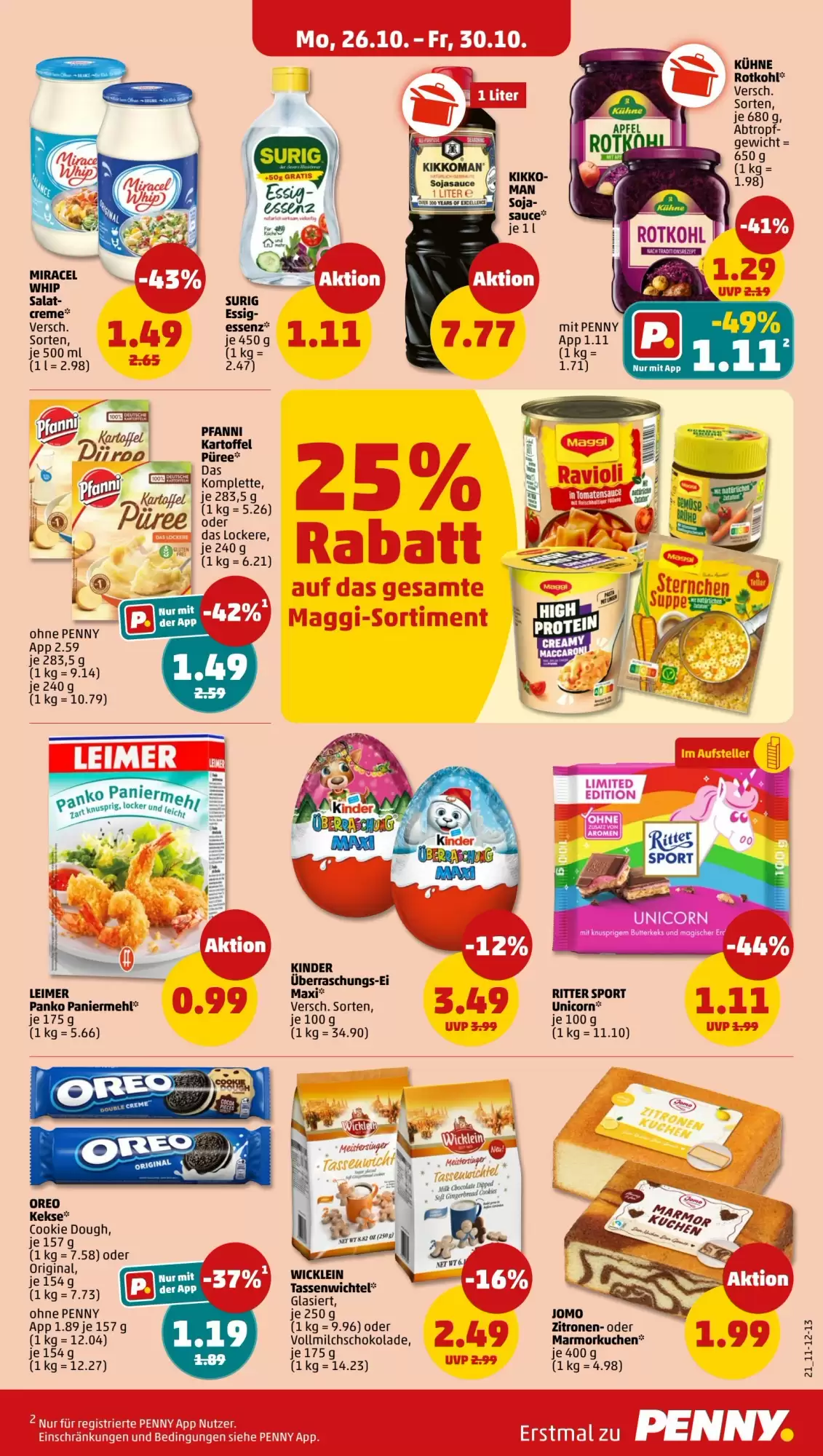 PENNY Prospekt (ab 26.10.2026) zum Blättern - Seite 23