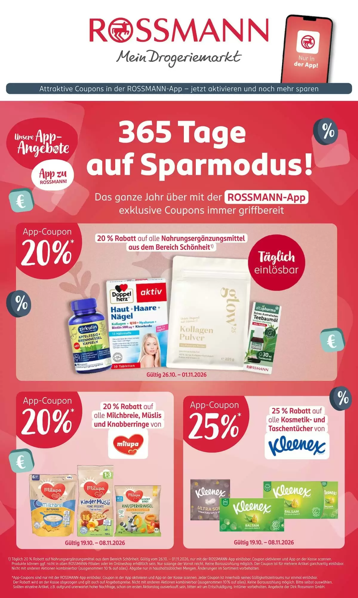 Rossmann Prospekt (ab 26.10.2026) zum Blättern - Seite 1