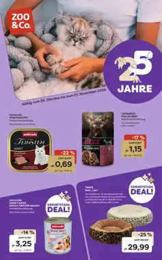 Zoo & Co Prospekt (ab 26.10.2026) zum Blättern
