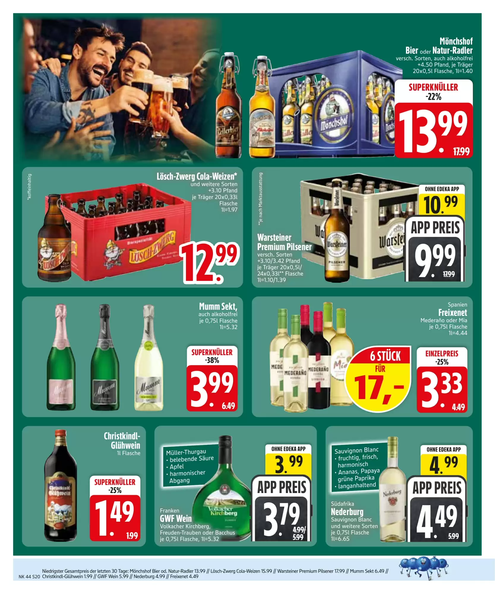 EDEKA Berger Prospekt (ab 26.10.2026) zum Blättern - Seite 22