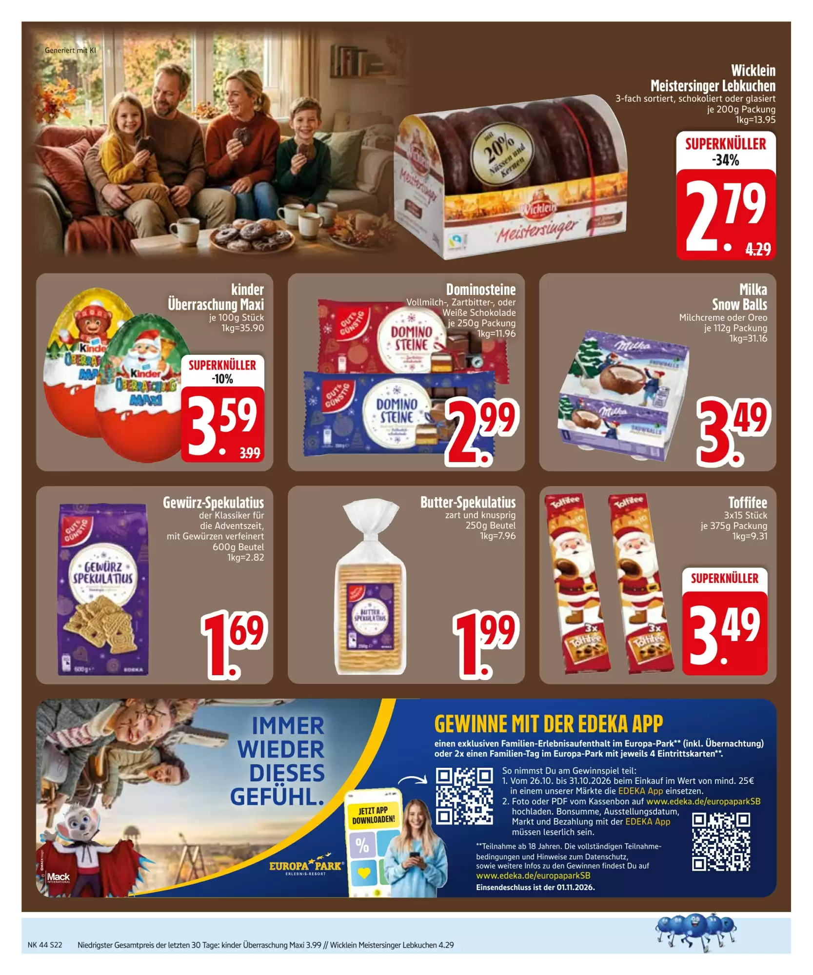 EDEKA Berger Prospekt (ab 26.10.2026) zum Blättern - Seite 24