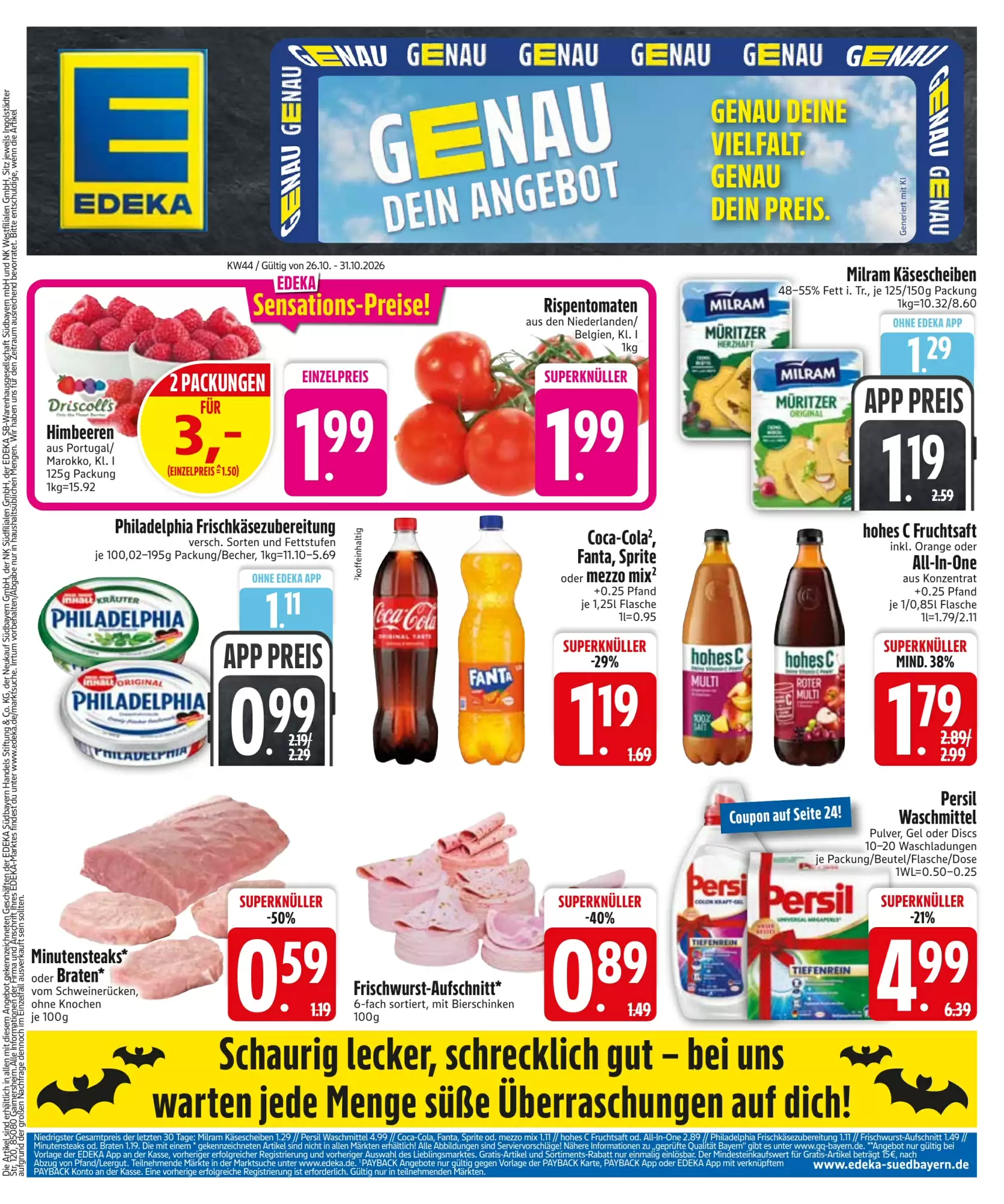 EDEKA Berger Prospekt (ab 26.10.2026) zum Blättern - Seite 3