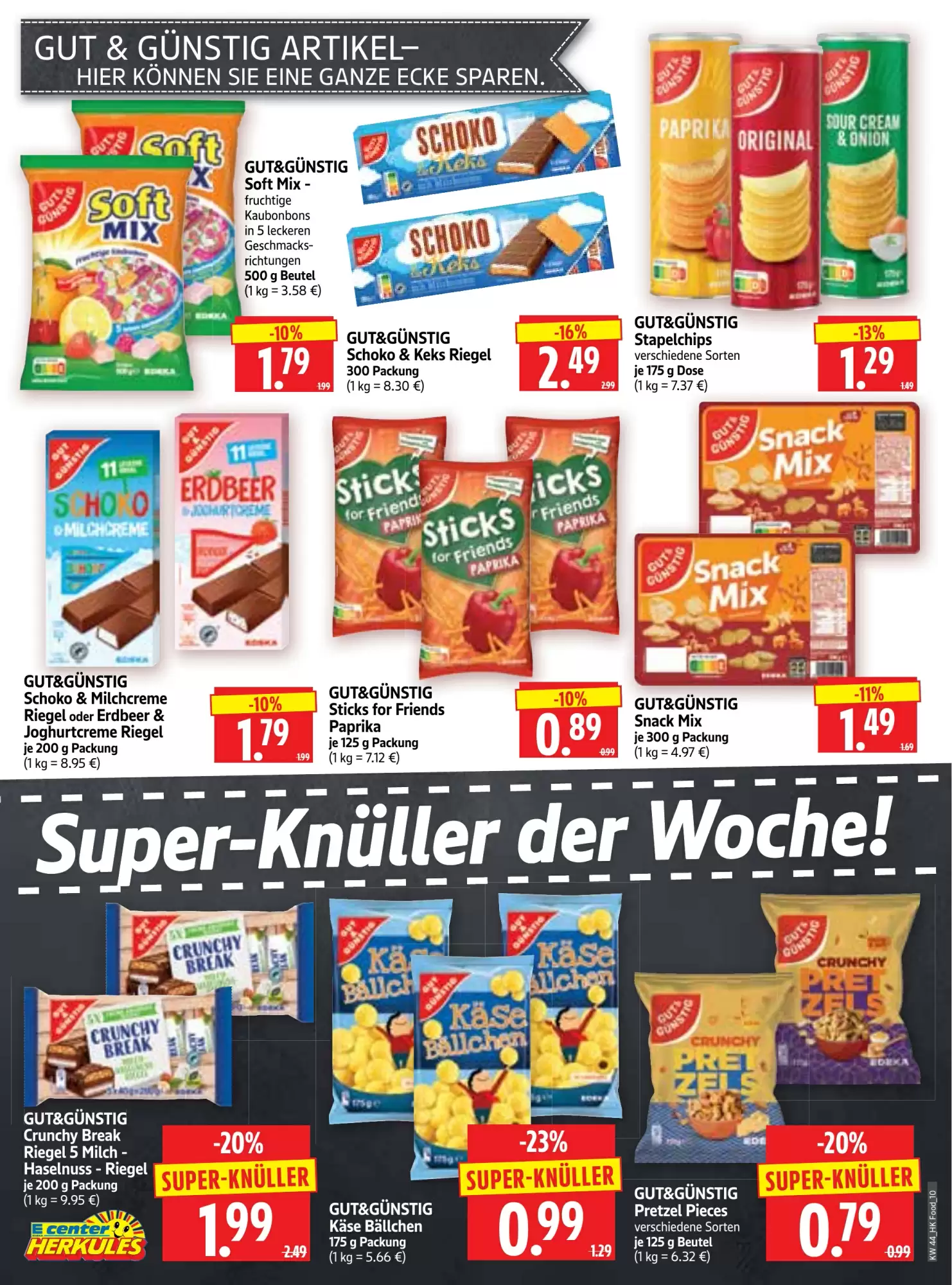 Edeka Herkules Prospekt (ab 26.10.2026) zum Blättern - Seite 10