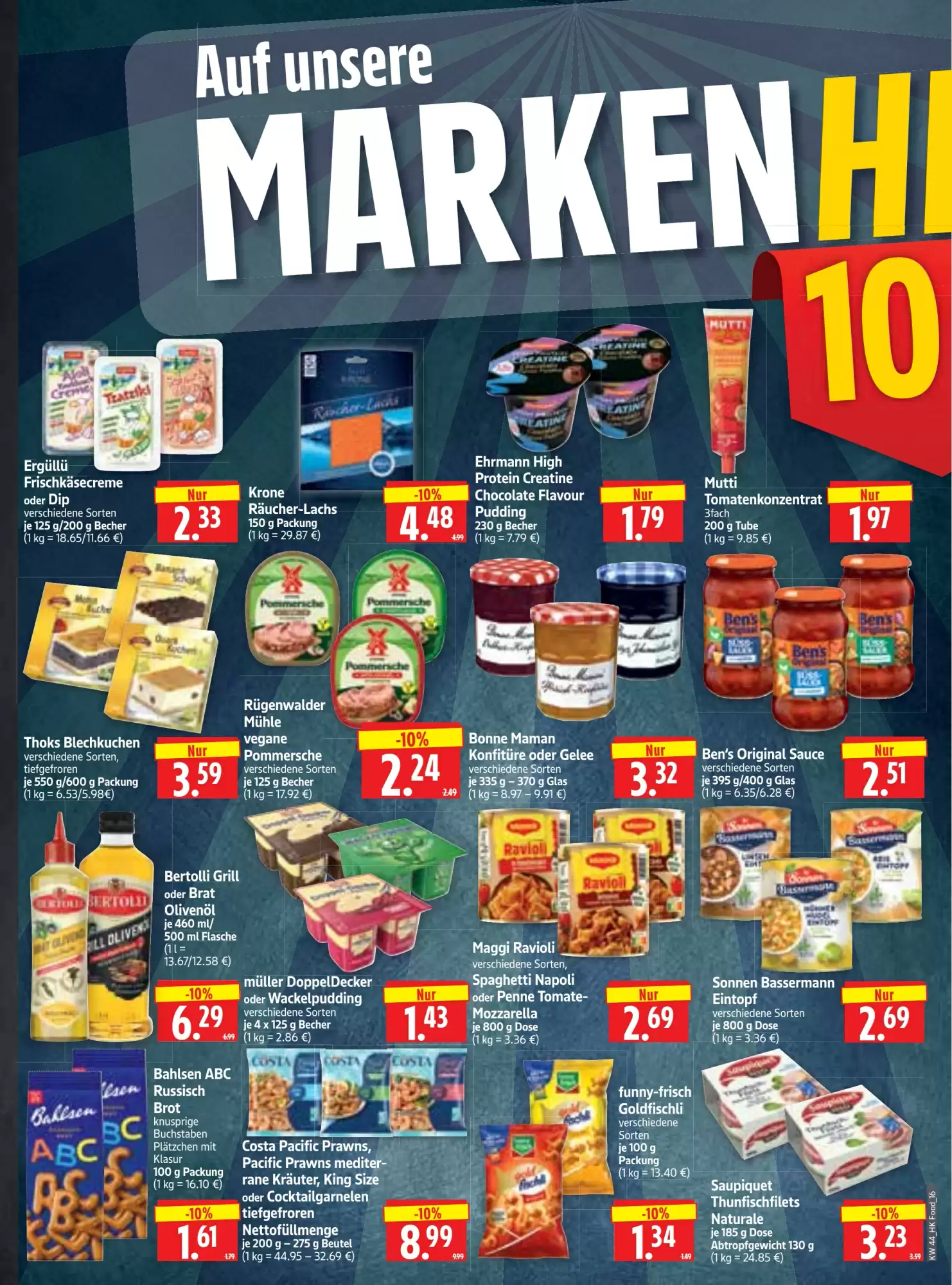 Edeka Herkules Prospekt (ab 26.10.2026) zum Blättern - Seite 16