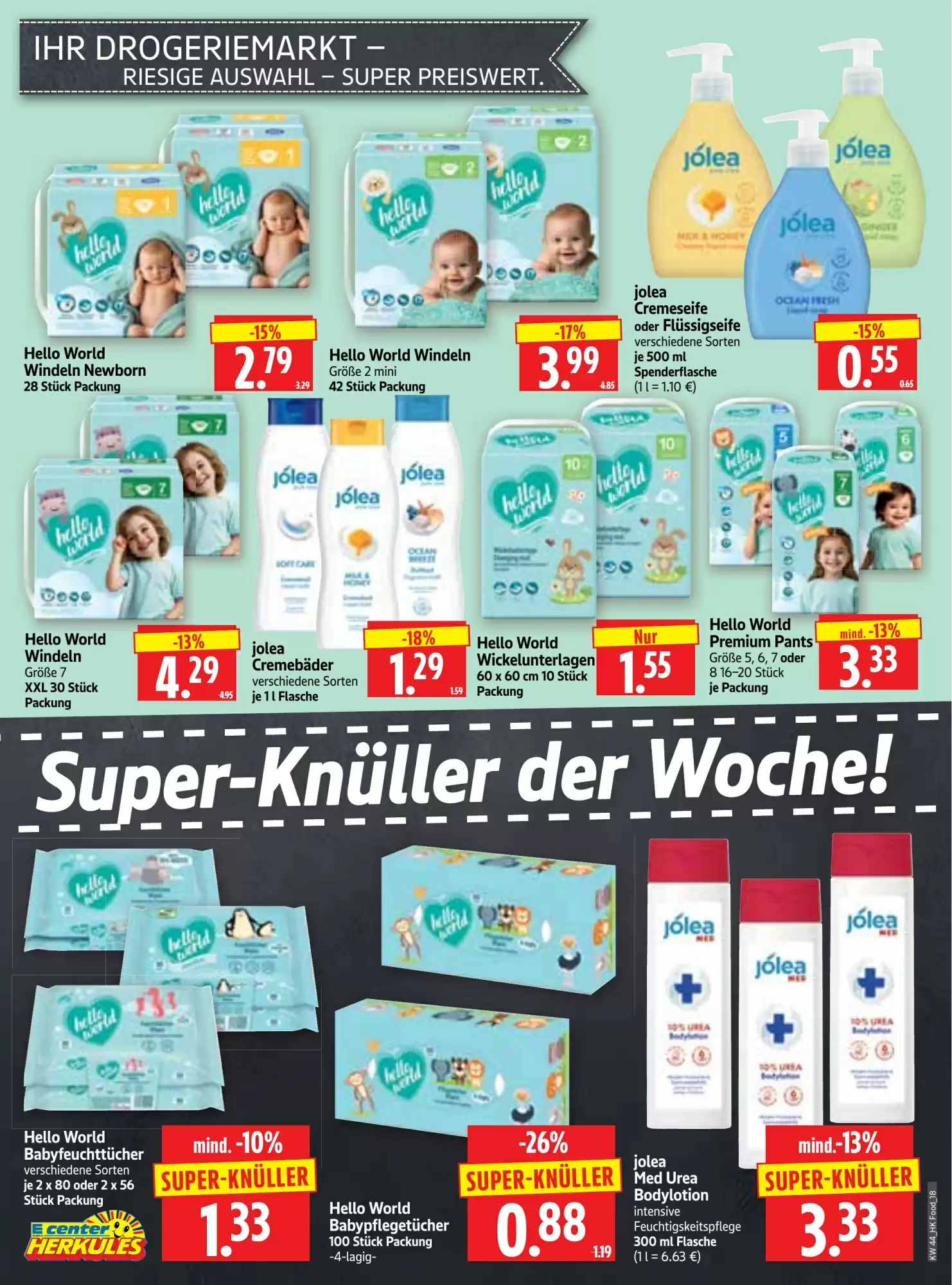 Edeka Herkules Prospekt (ab 26.10.2026) zum Blättern - Seite 18